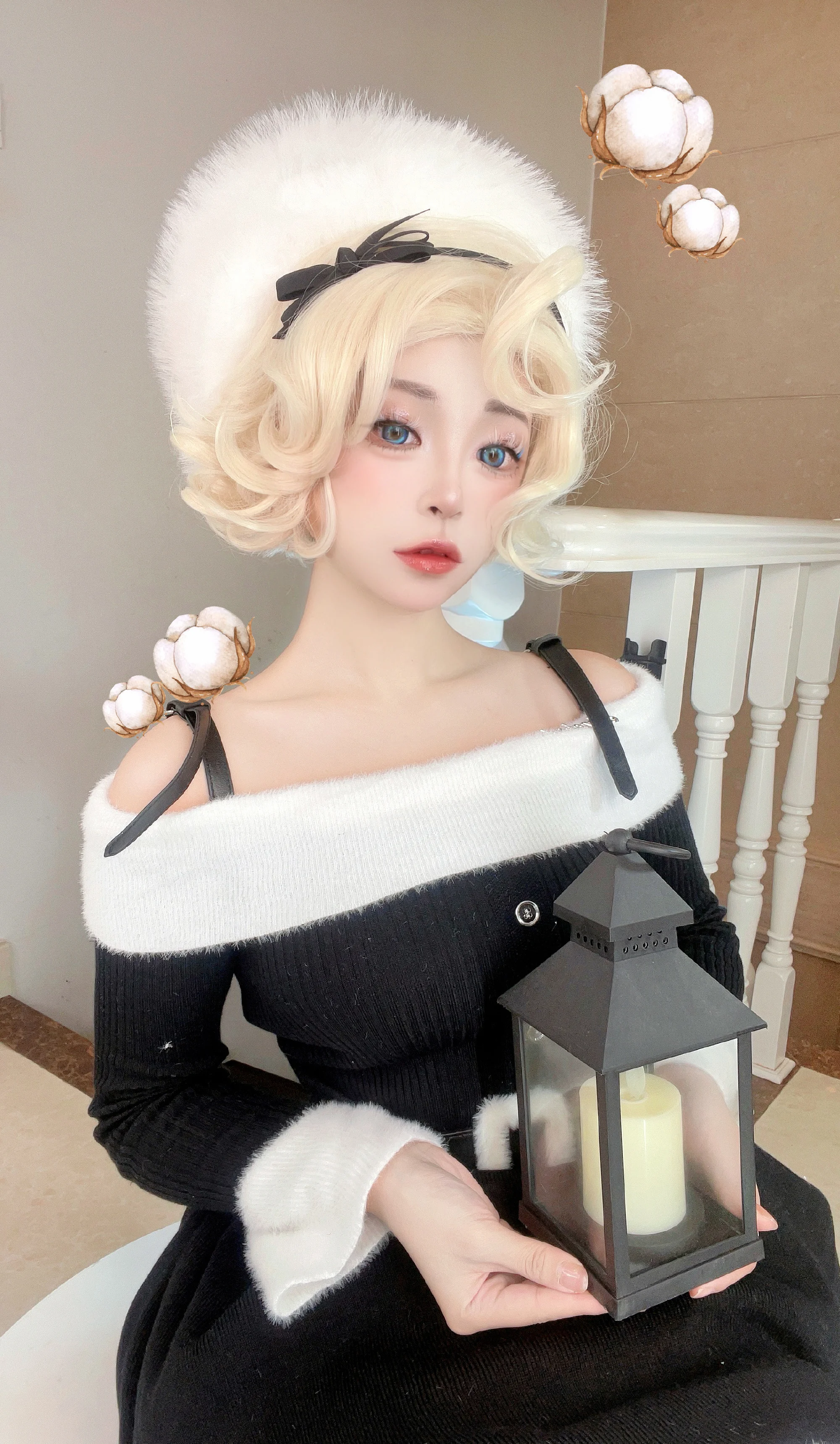 《冲呀饼干人王国 》冰霜女王COS写真