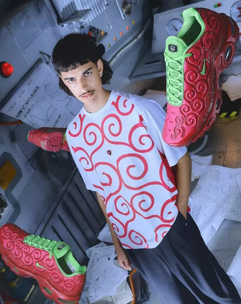 強強聯手《NIKE×ONE PIECE》合作推出以「惡魔果實」為主題造型的「Air Max Plus」系列新鞋｜高清图片集