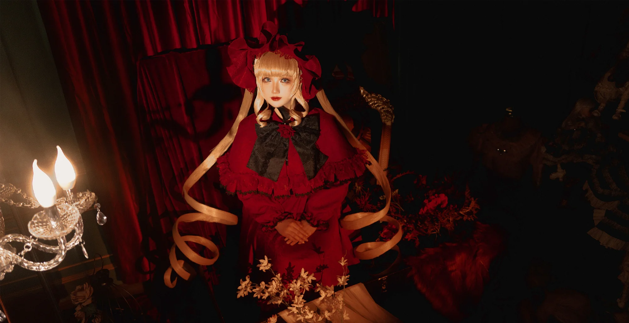 《蔷薇少女》第五人偶真红COS写真