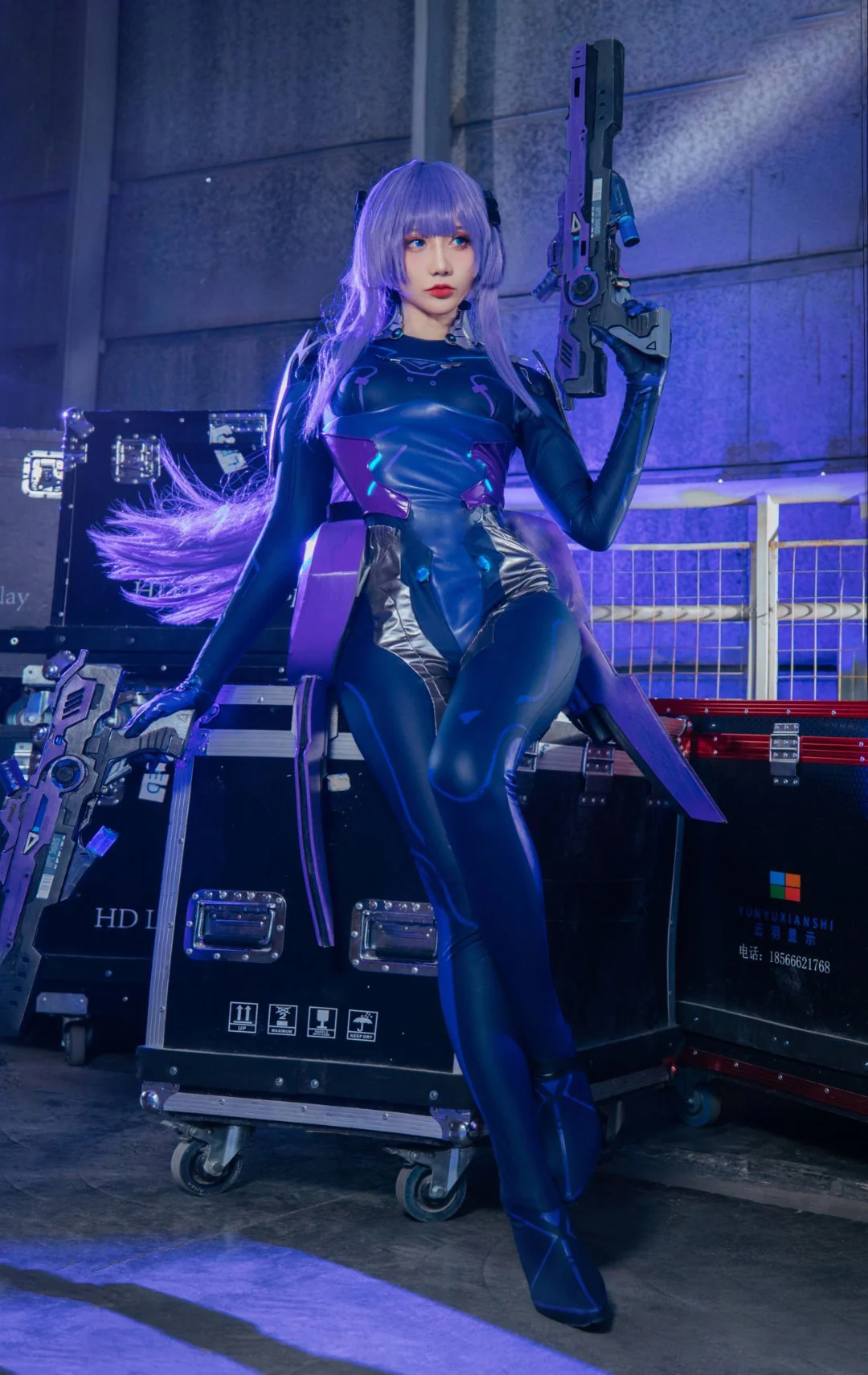 《锚点降临》卡兰丽莎COS写真