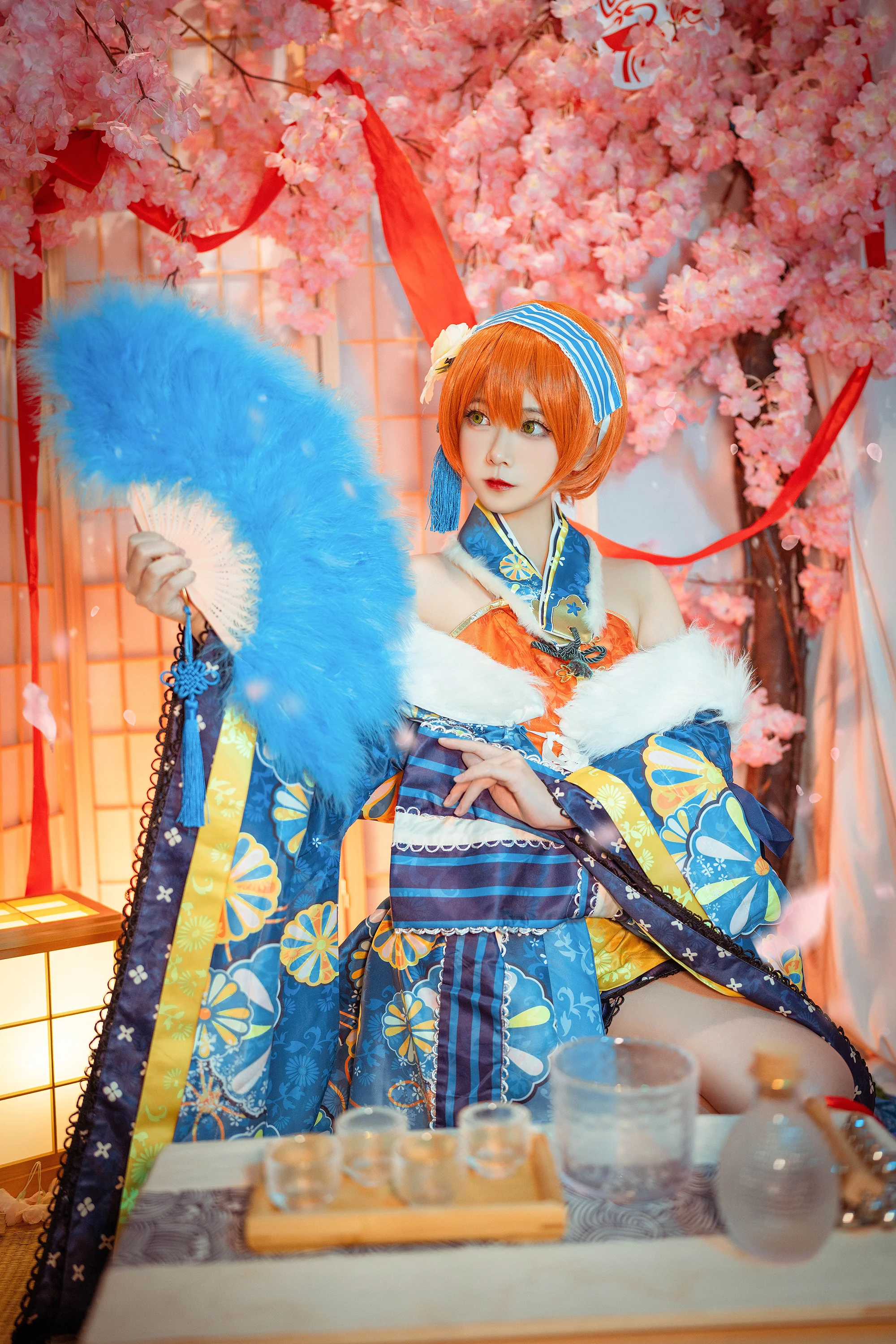 《LoveLive!》 ​星空凛正月和服觉醒 COS写真