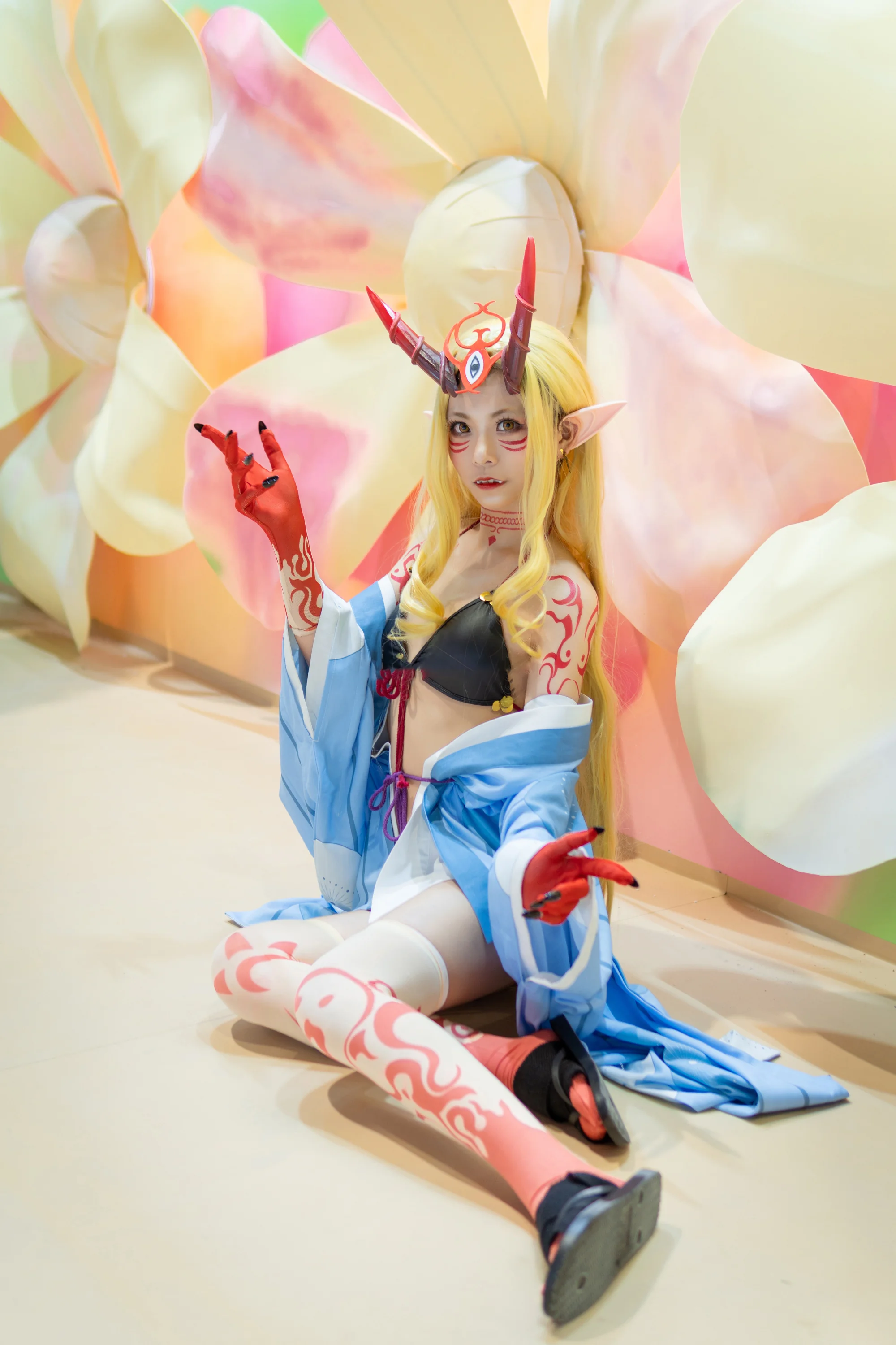 《FGO》茨木童子 水着 COS写真