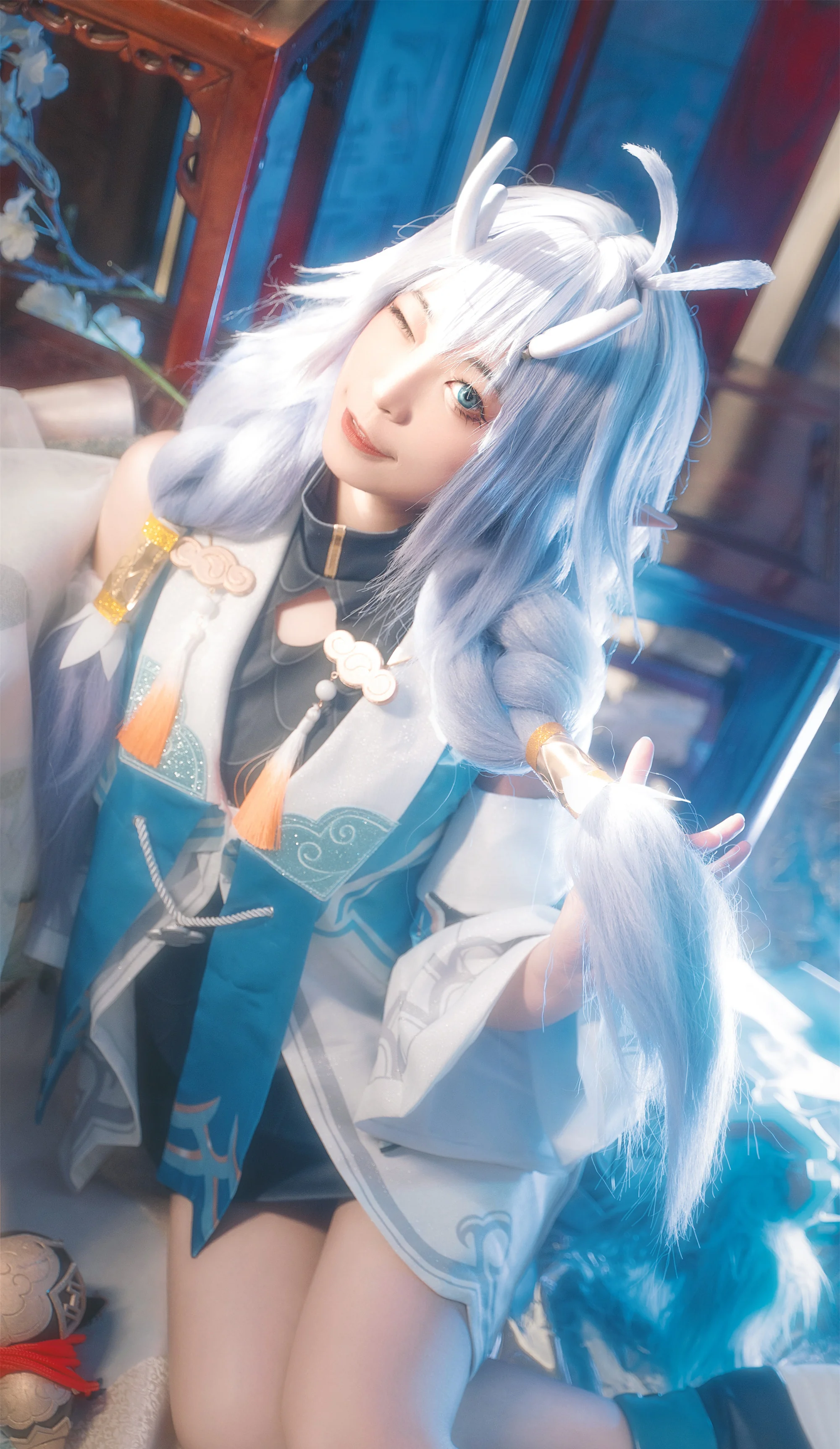 《崩坏：星穹铁道》白露COS写真