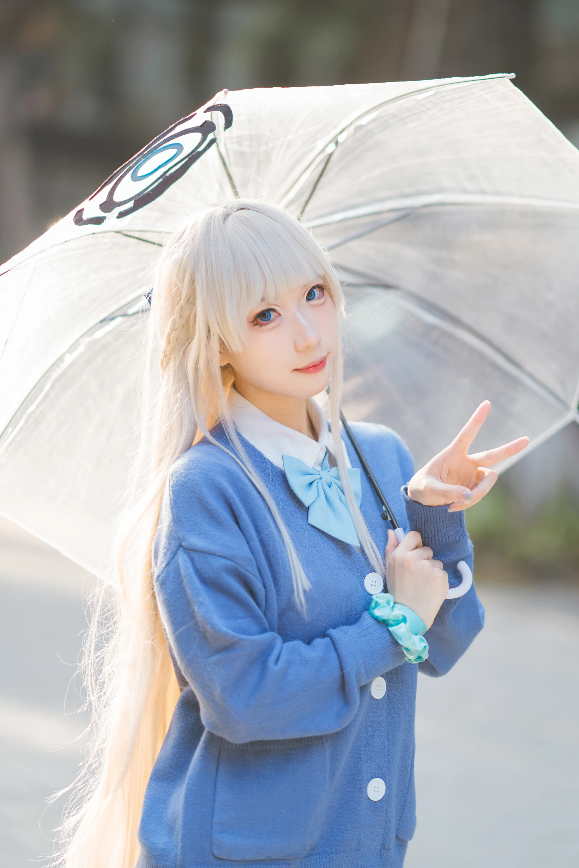 《碧蓝档案#》toki制服COS写真