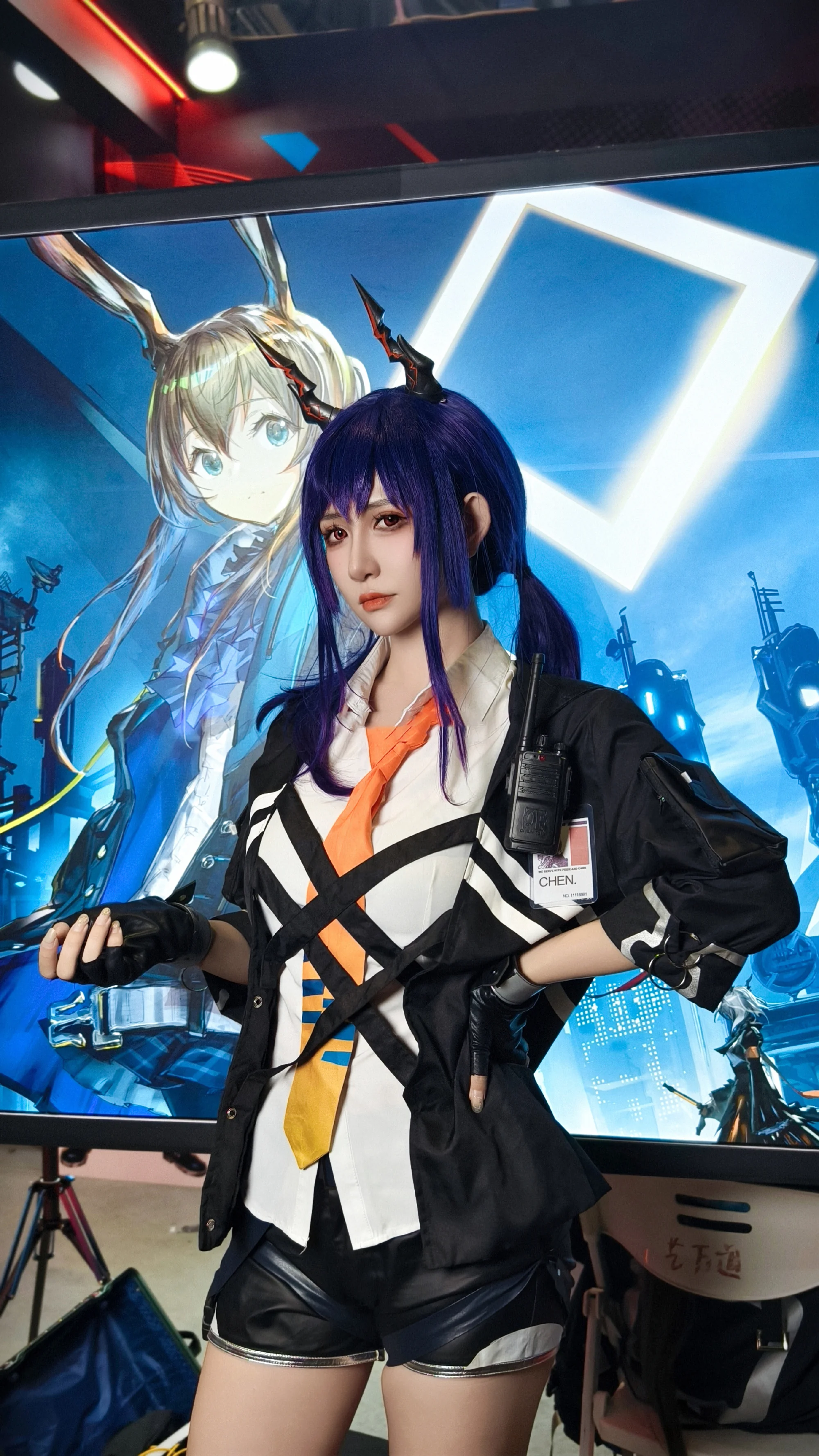 《明日方舟》携战之境 岁红霞COS写真
