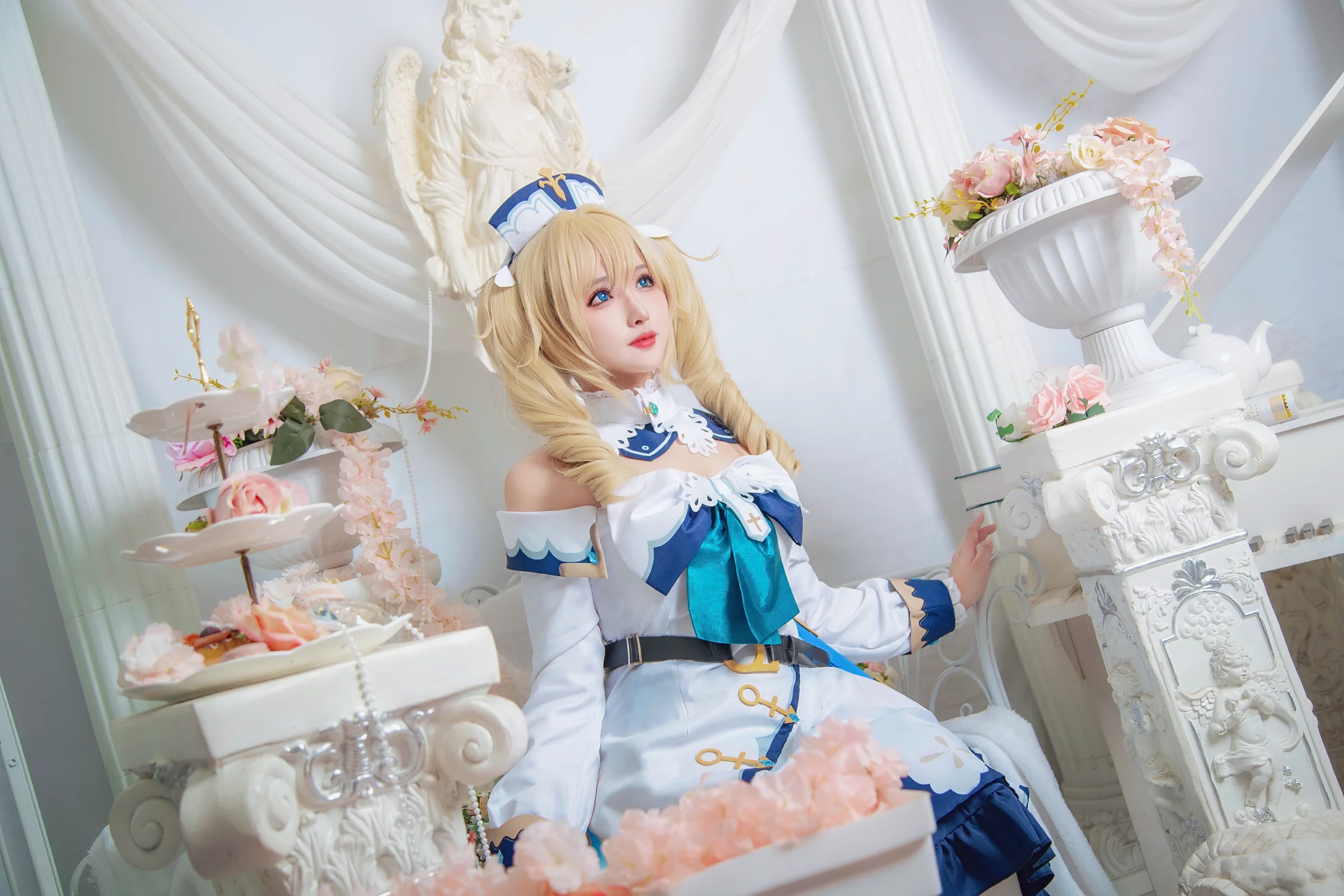 原神COS写真~ 芭芭拉冲呀~！