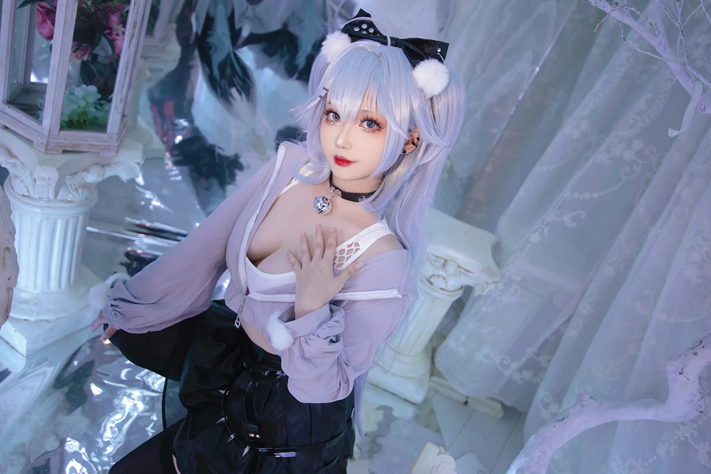 《少女前线:云图计划》芙洛伦COS写真