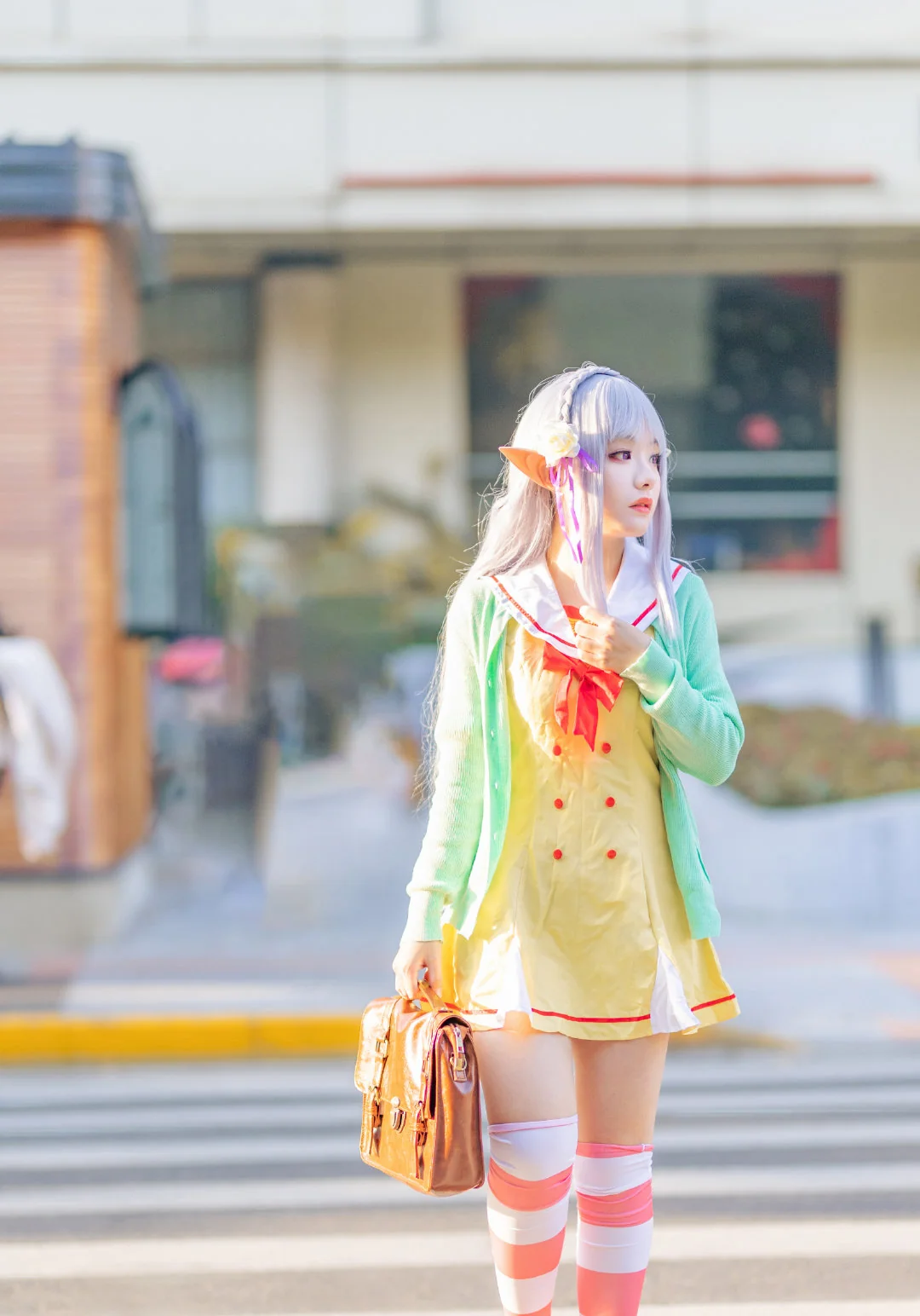 《re:从零开始的异世界生活》艾米莉亚COS写真