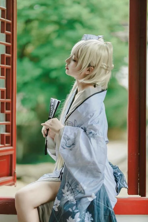 春日野穹和服白浴袍｜高清图片集