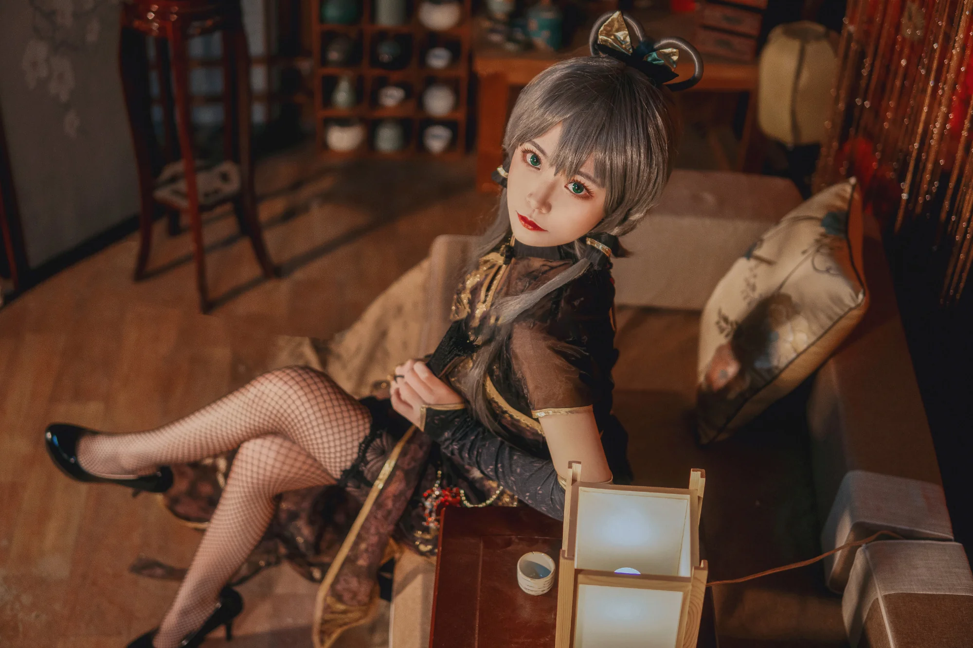 《vocaloid》洛天依 金丝雀COS写真
