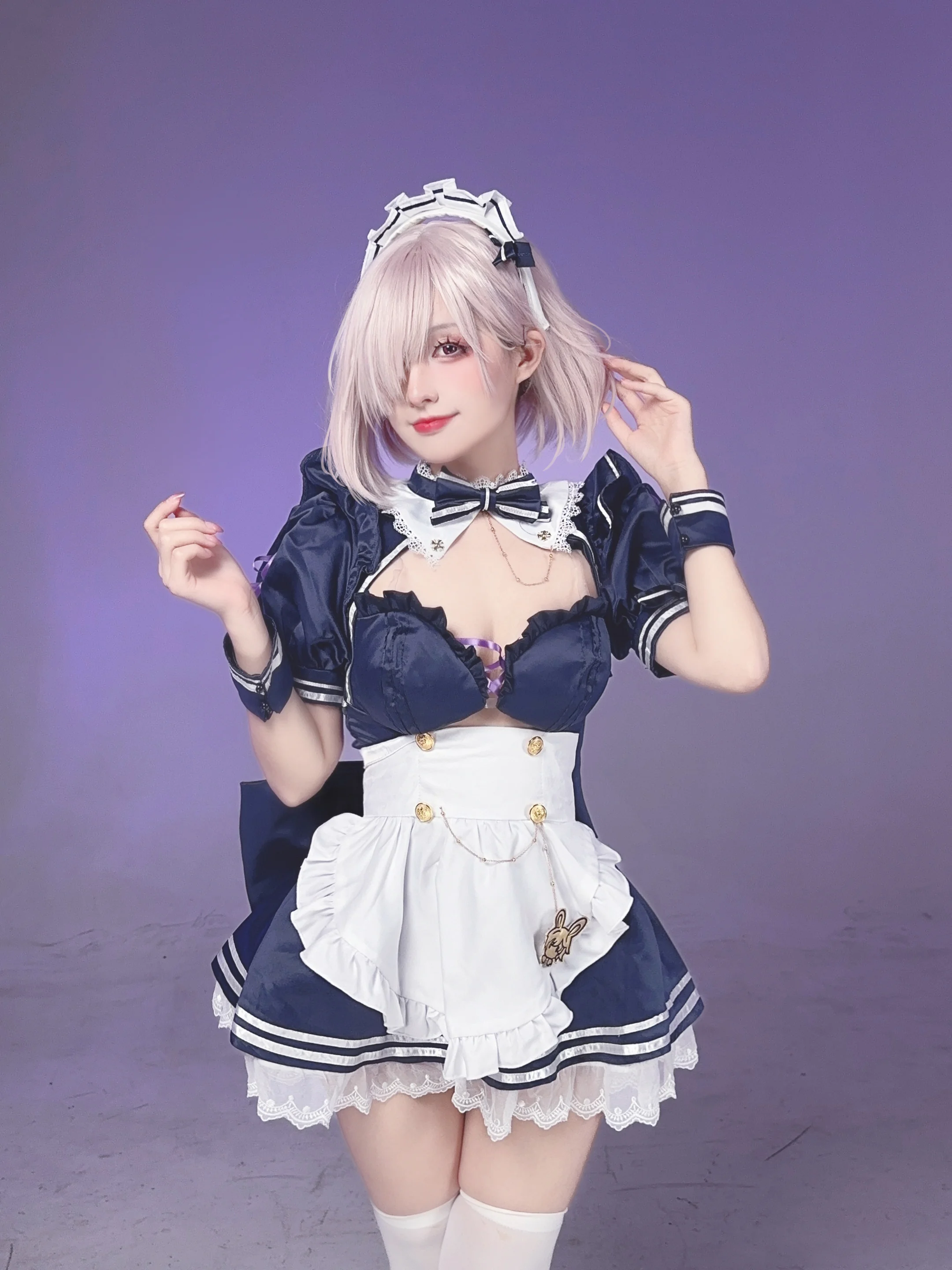 《Fate/Grand Order》玛修女仆COS写真