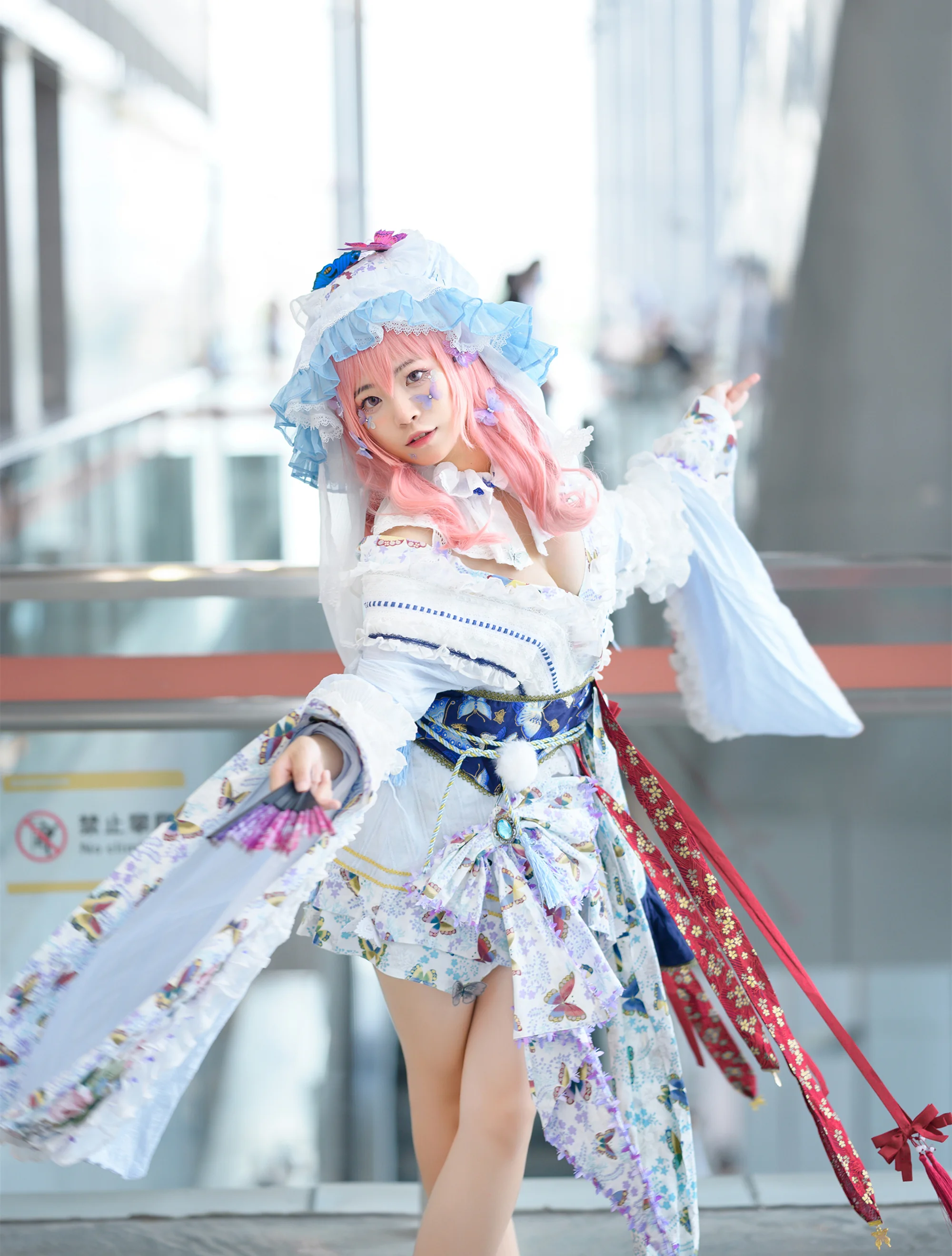 《东方Project》西行寺幽幽子COS写真