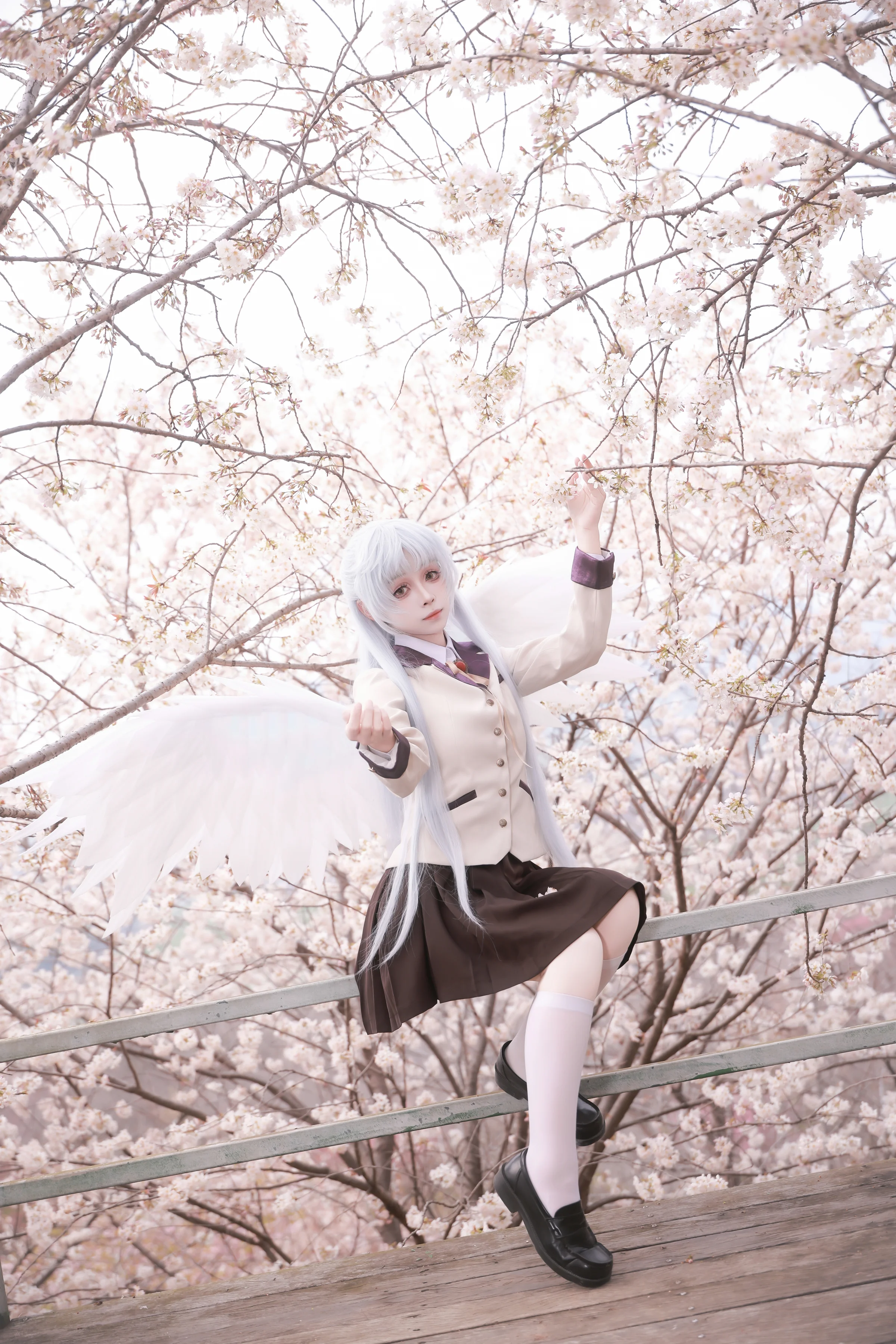 《Angel Beats!》立华奏COS写真