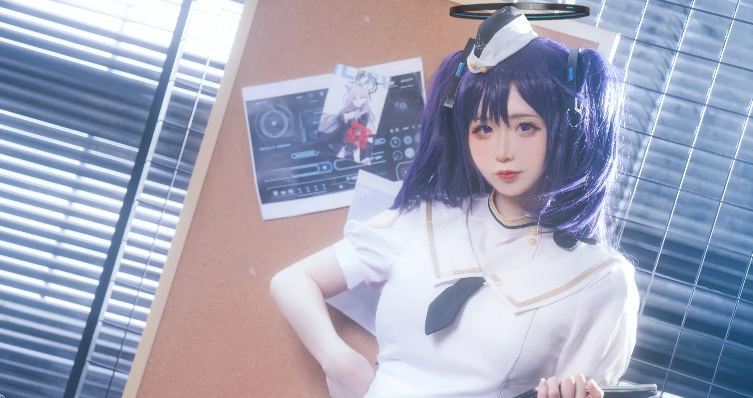《蔚蓝档案》早濑优香COS写真