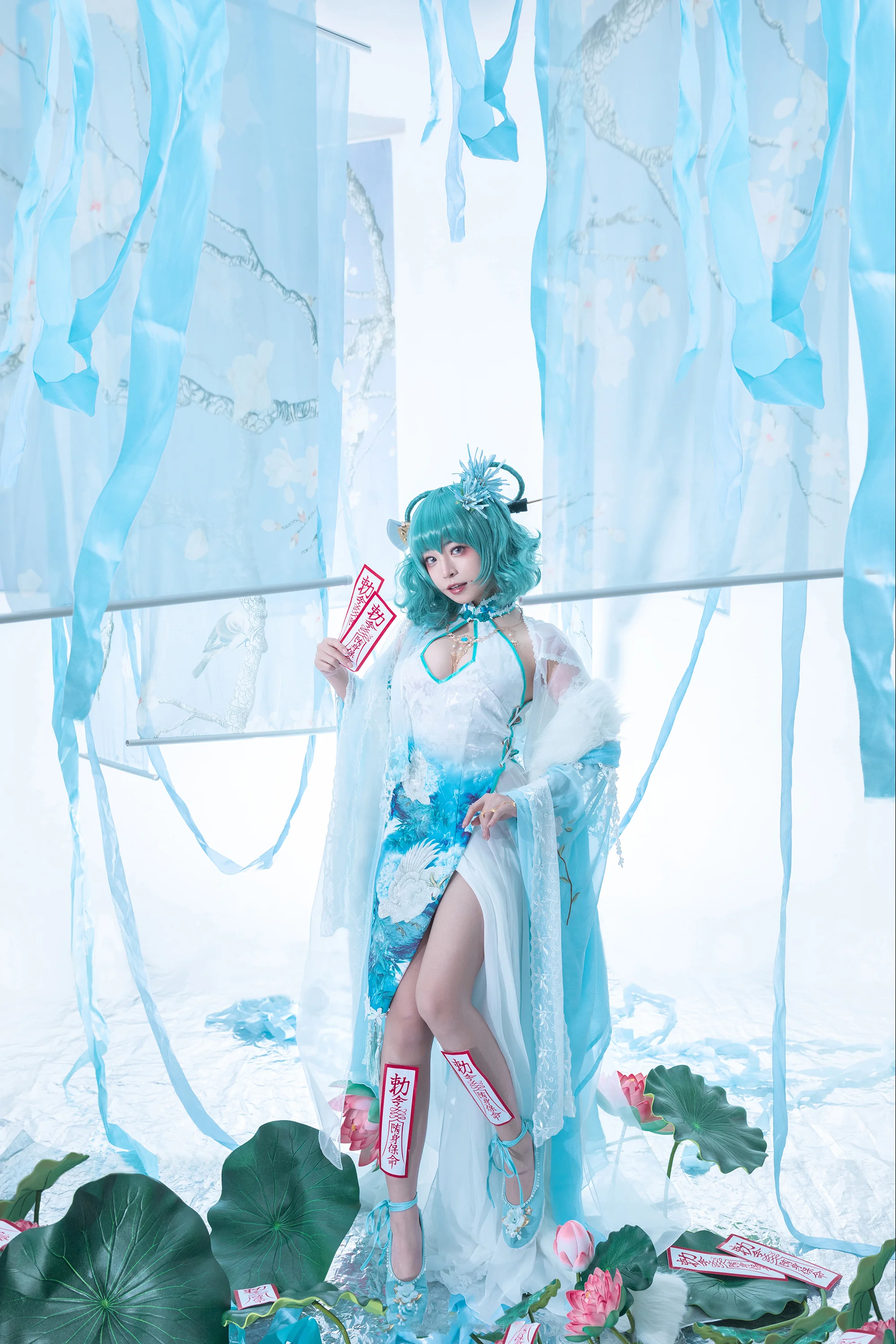 《东方Project》霍青娥 邪仙COS写真