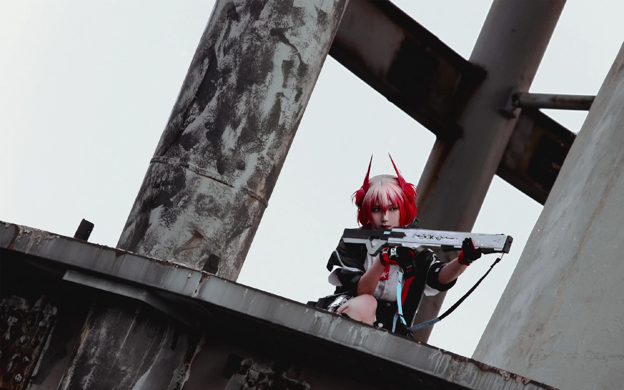 《明日方舟》菲亚梅塔COS写真