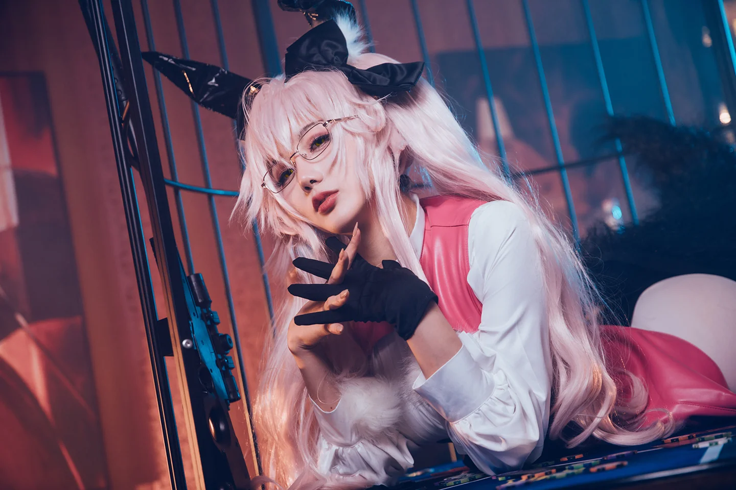 《Fate/Grand Order》光之高扬斯卡娅COS写真