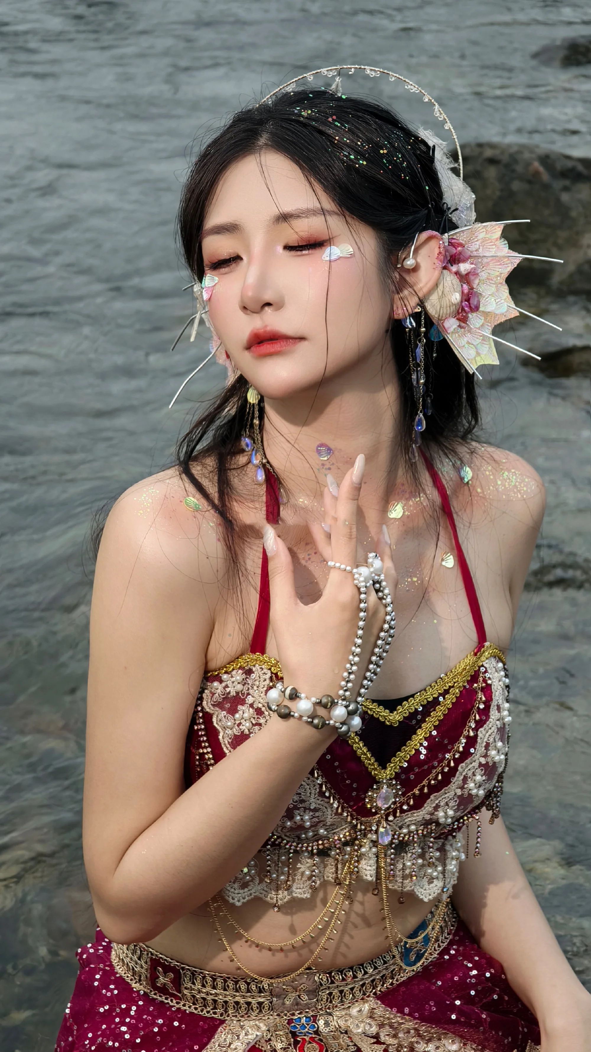 《人鱼公主》美人鱼COS写真