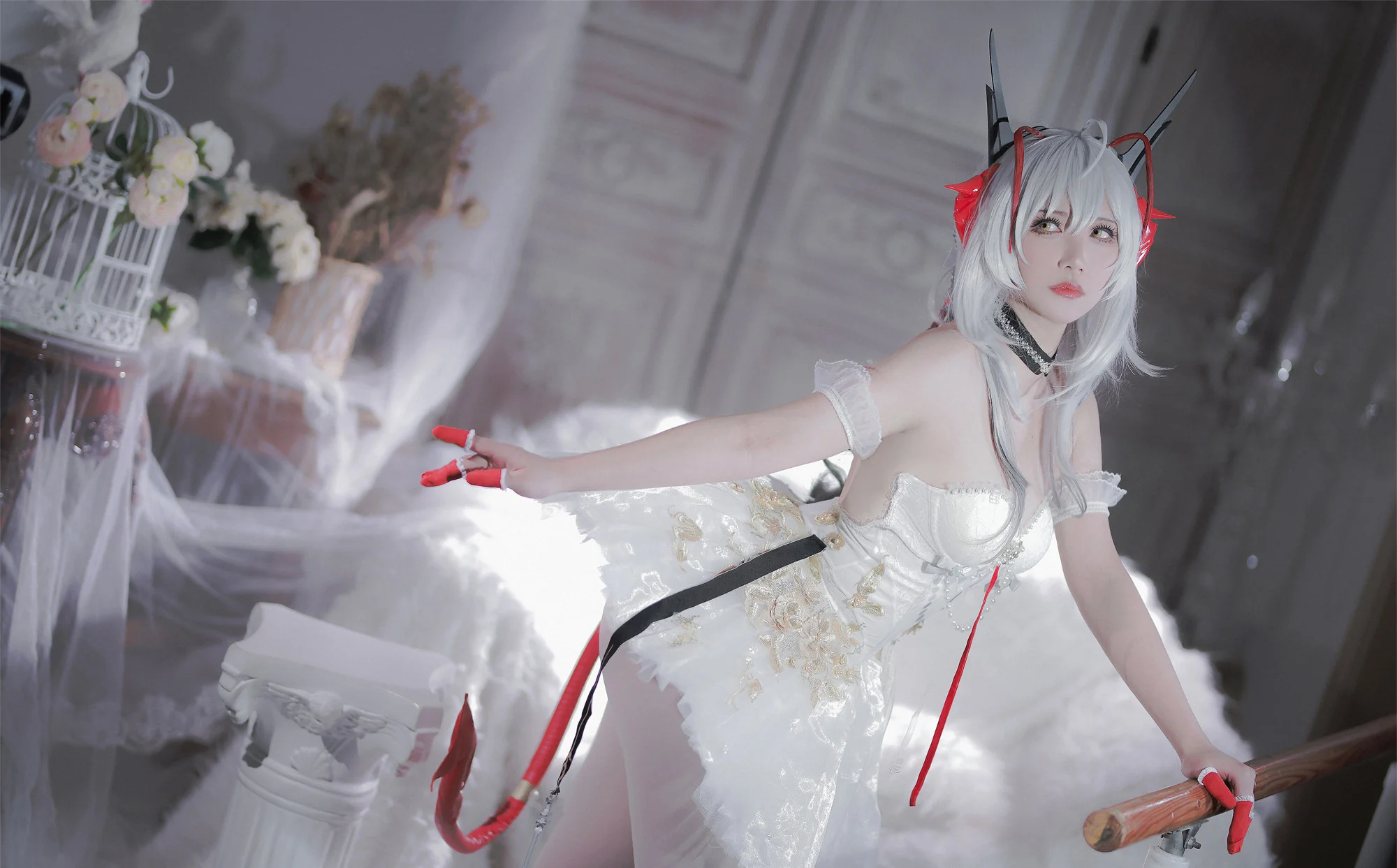 《明日方舟》W芭蕾COS写真