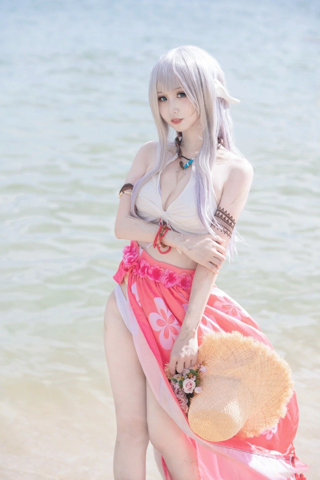 《最终幻想14 》龙娘COS写真