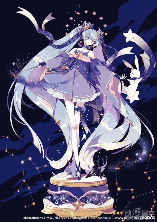 2017年雪初音官方美图赏 Q版小萝莉萌翻人｜高清图片集