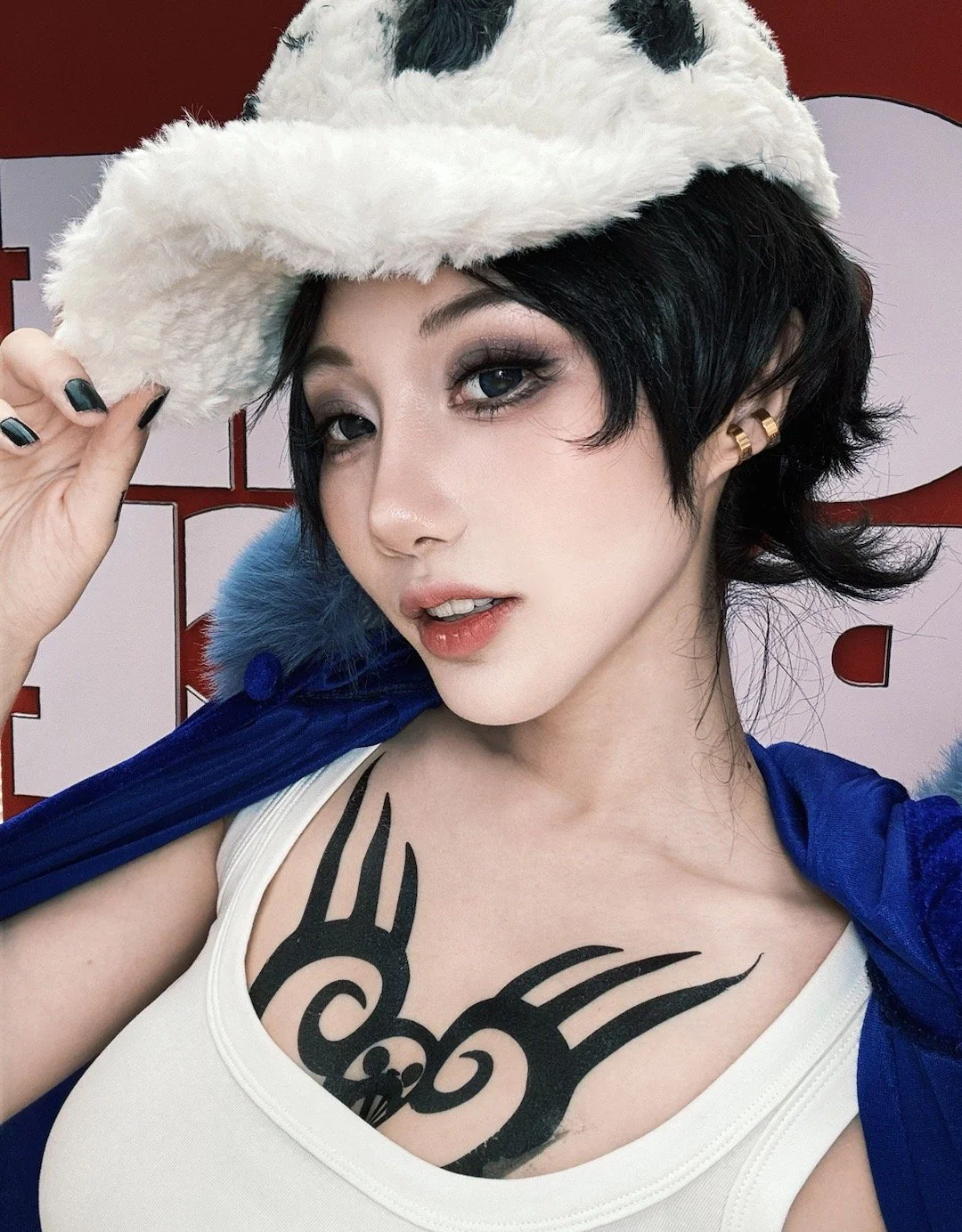 《航海王》女版罗COS写真