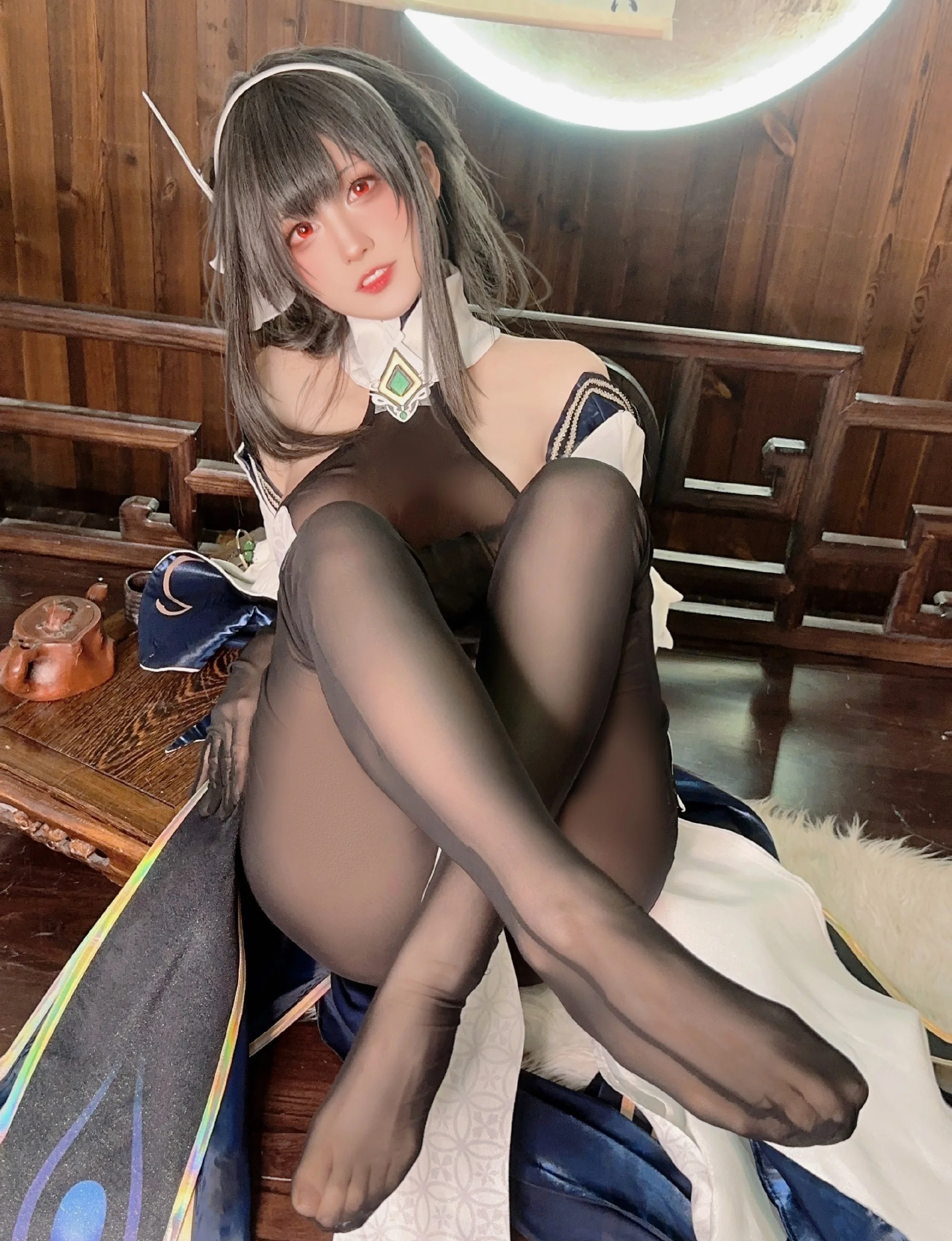 《碧蓝航线》镇海COS写真