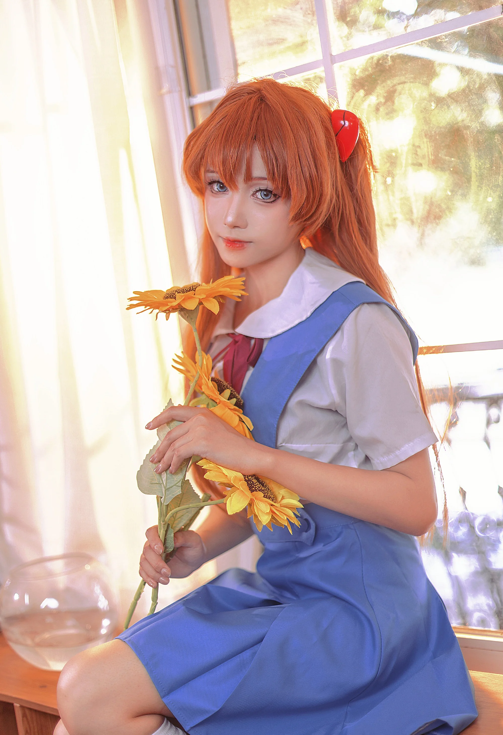 《新世纪福音战士》绫波丽COS写真