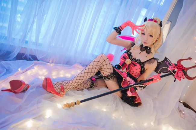 《LOVE LIVE！》绚濑绘里 小恶魔觉醒 COS写真~