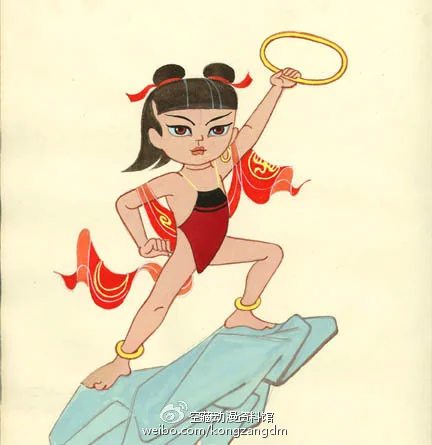 若他又黑又瘦，你还会爱他吗——经典动画《哪吒闹海》幕后揭秘（五）｜高清图片集