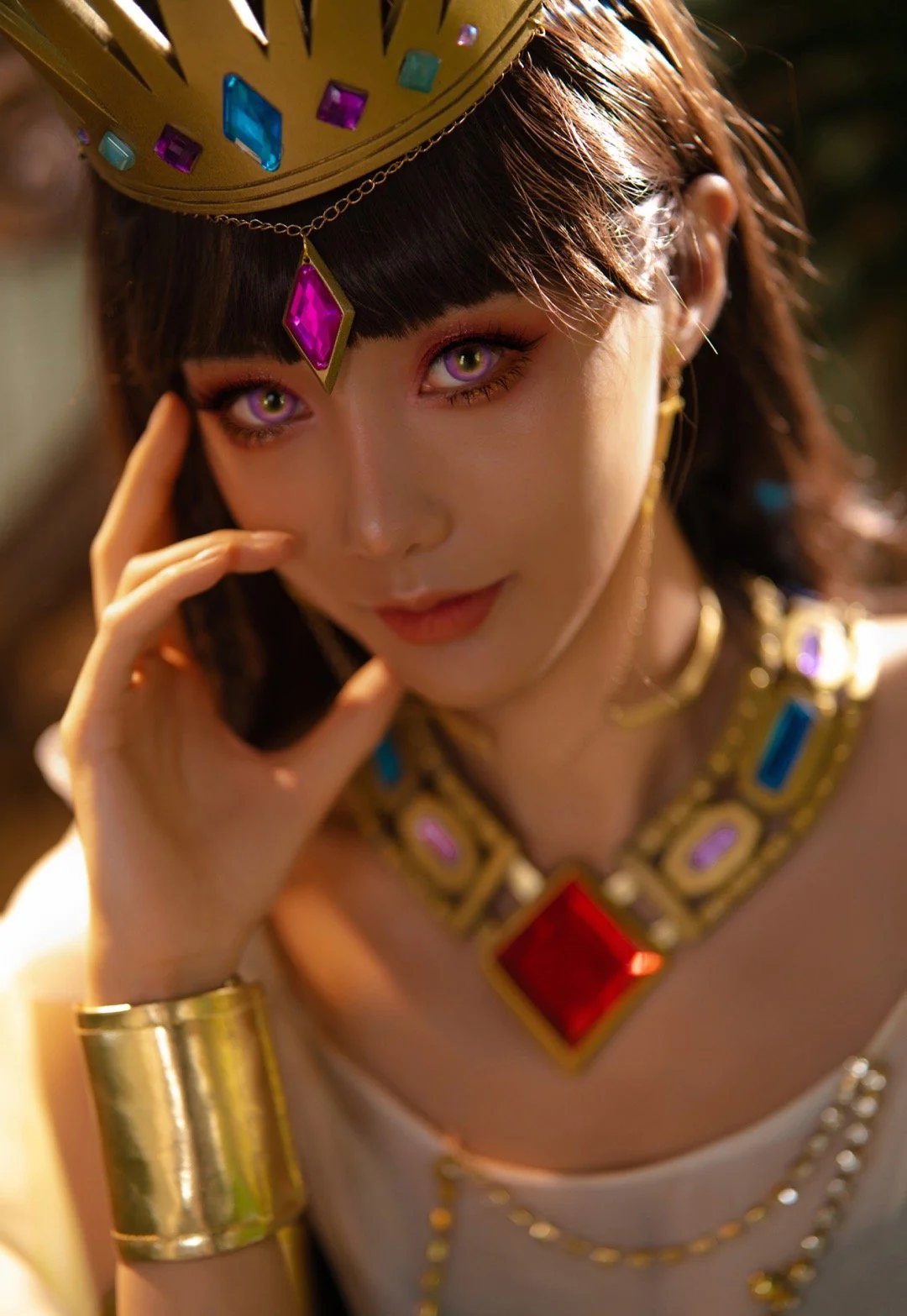 《宿命回响》萨巴女王COS写真