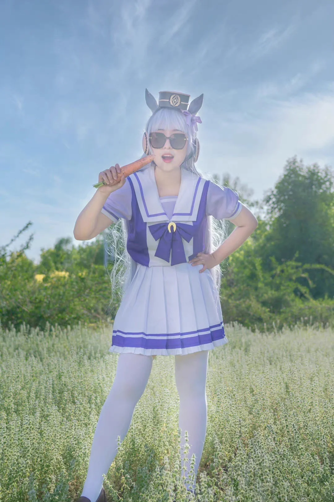 《赛马娘 》黄金船COS写真