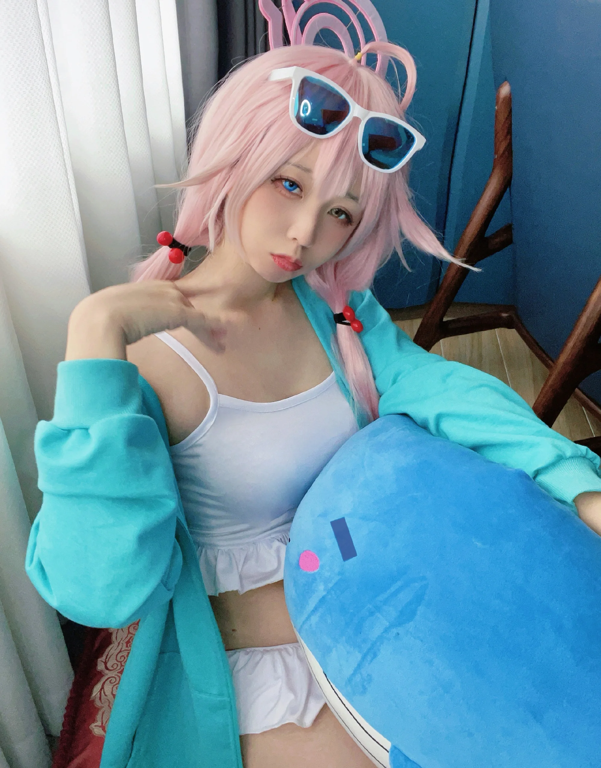 《蔚蓝档案》水星野COS写真