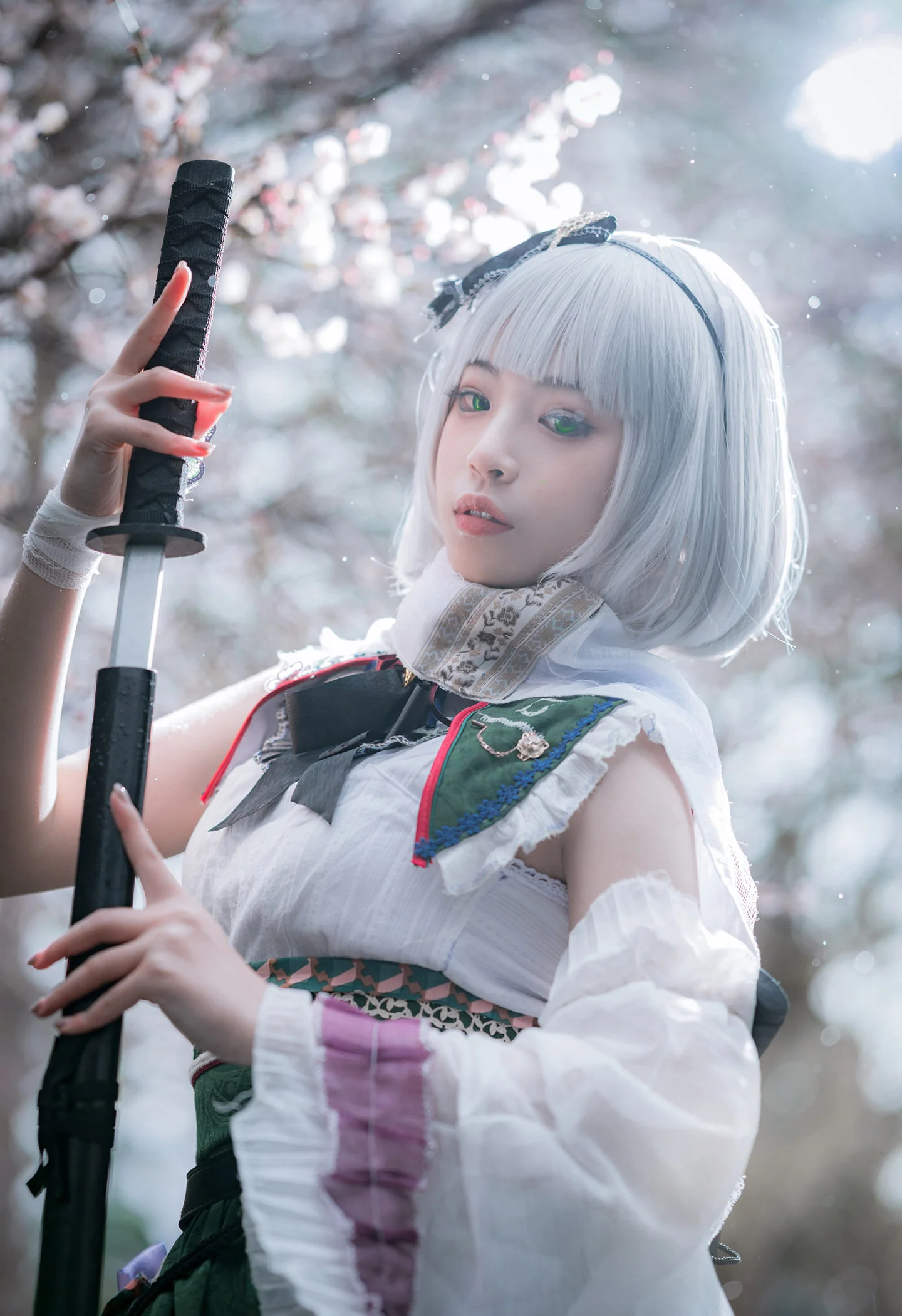 《东方project》魂魄妖梦COS写真