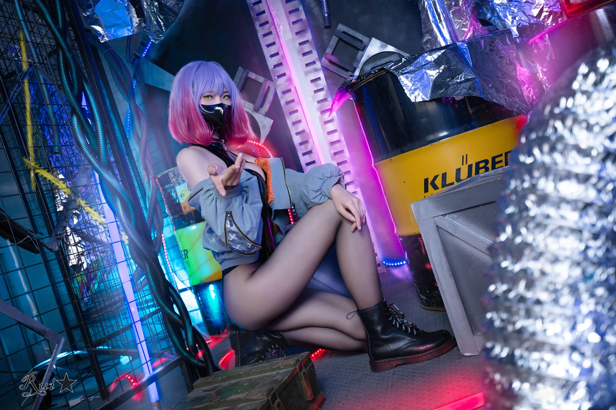 AstrumDesign 口罩露娜COS写真