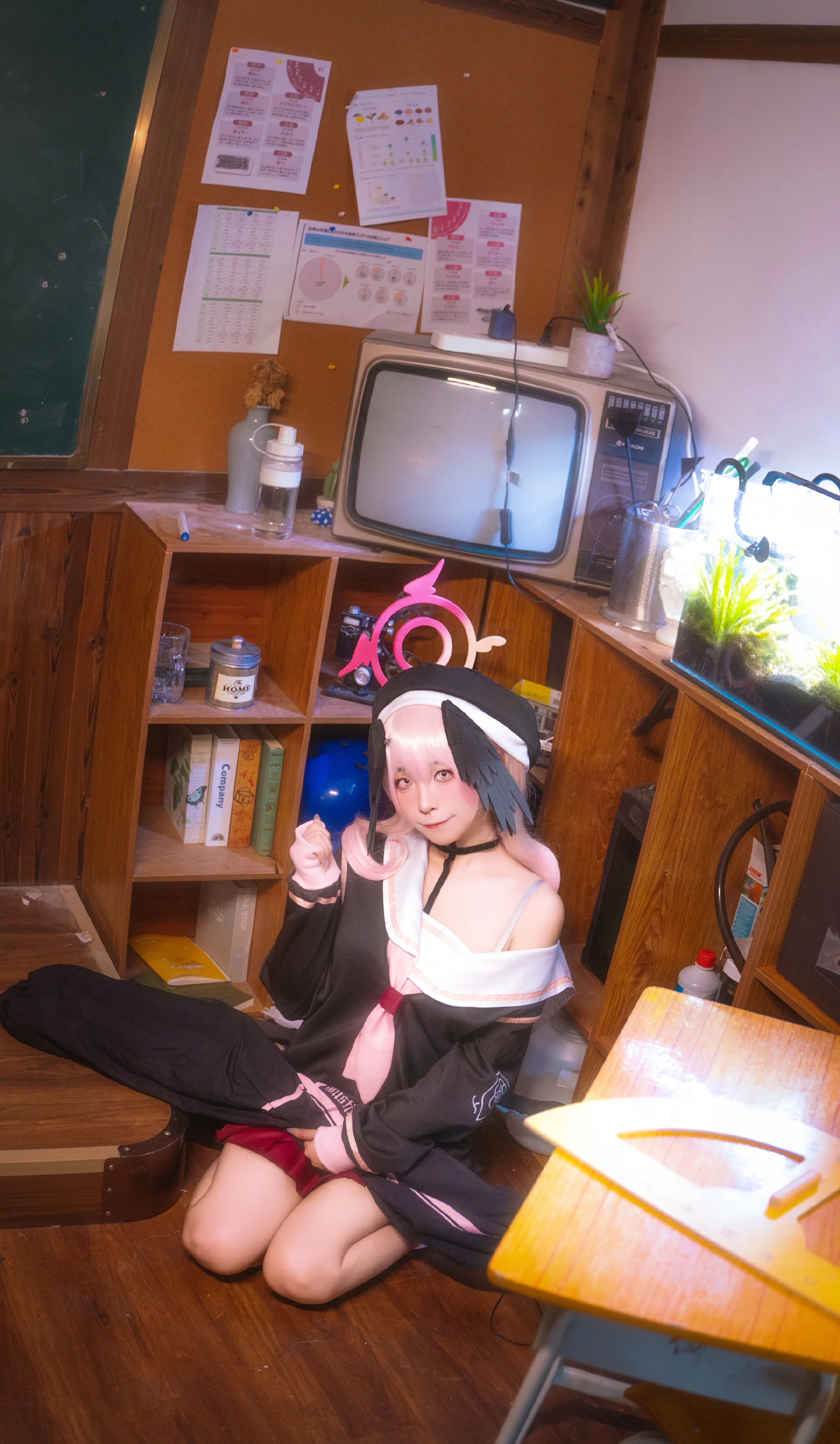 《蓝档案》下江小春COS写真