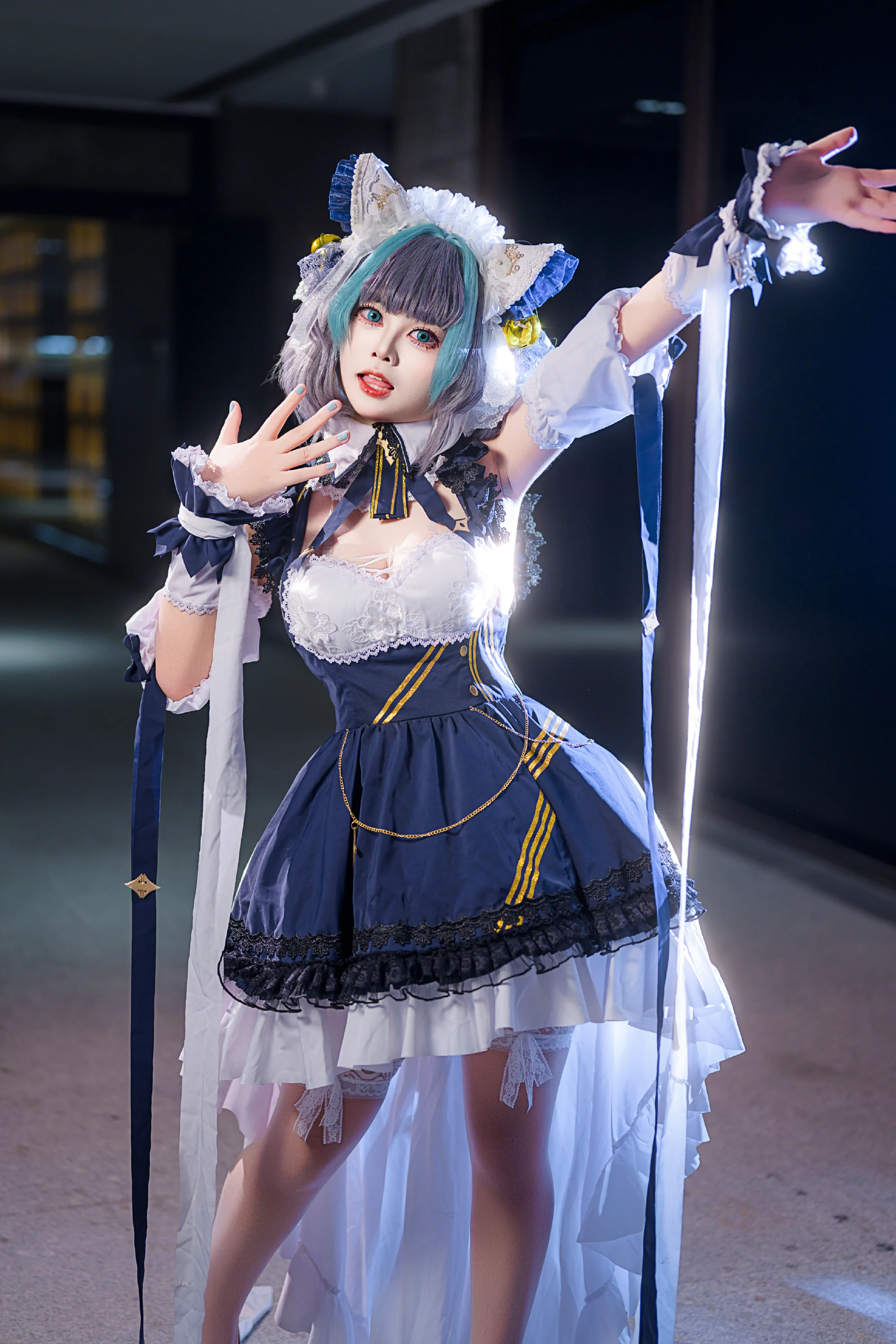 《碧蓝航线》柴郡COS写真