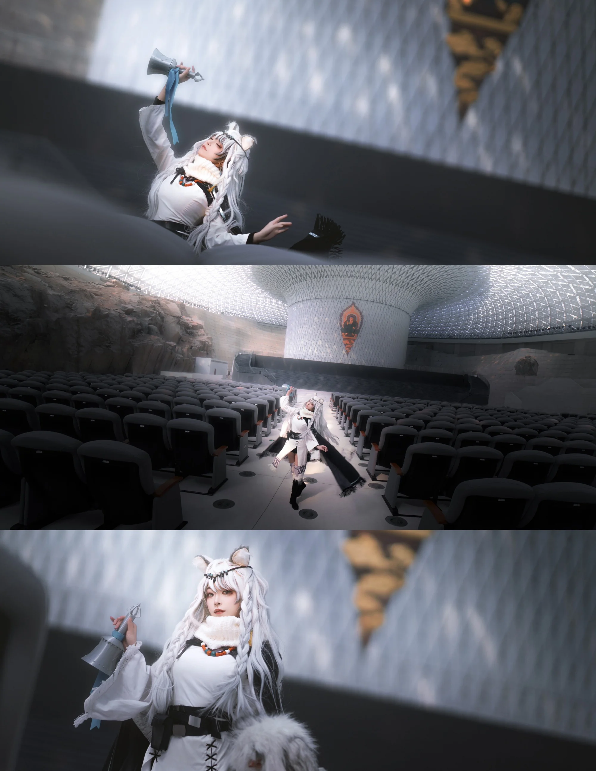 《明日方舟》巴别塔COS写真