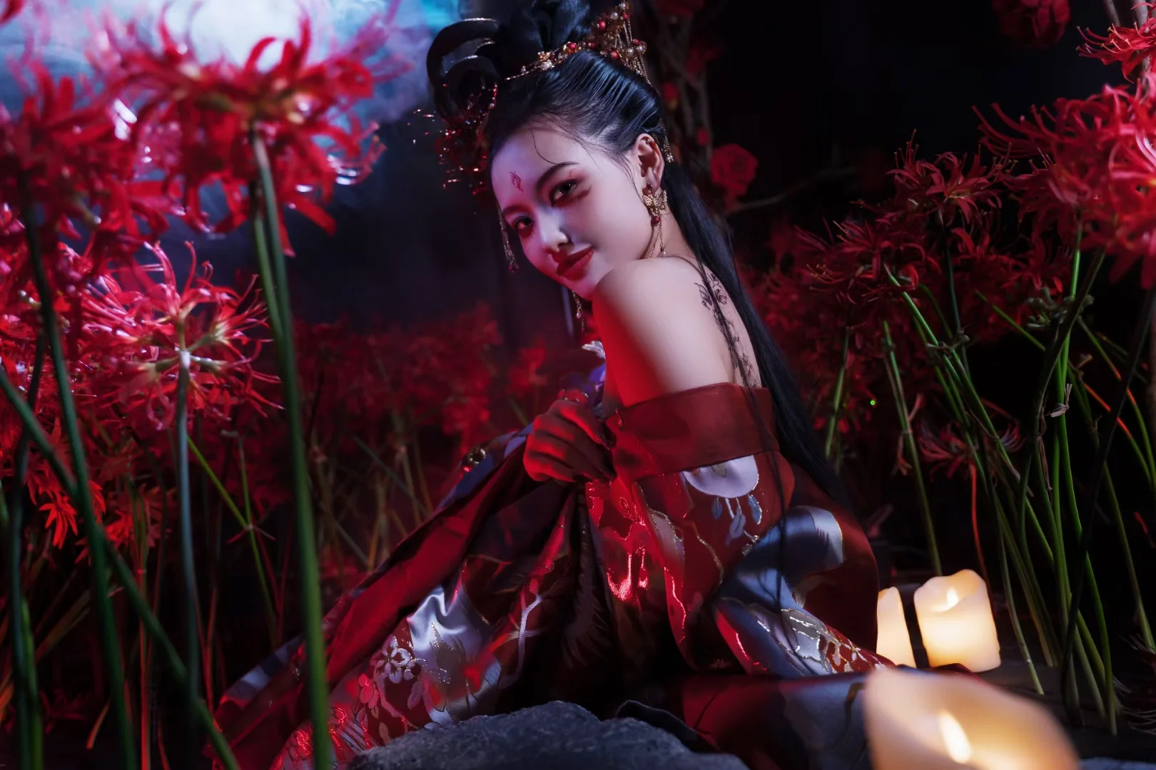 原创古风—白骨女｜高清图片集