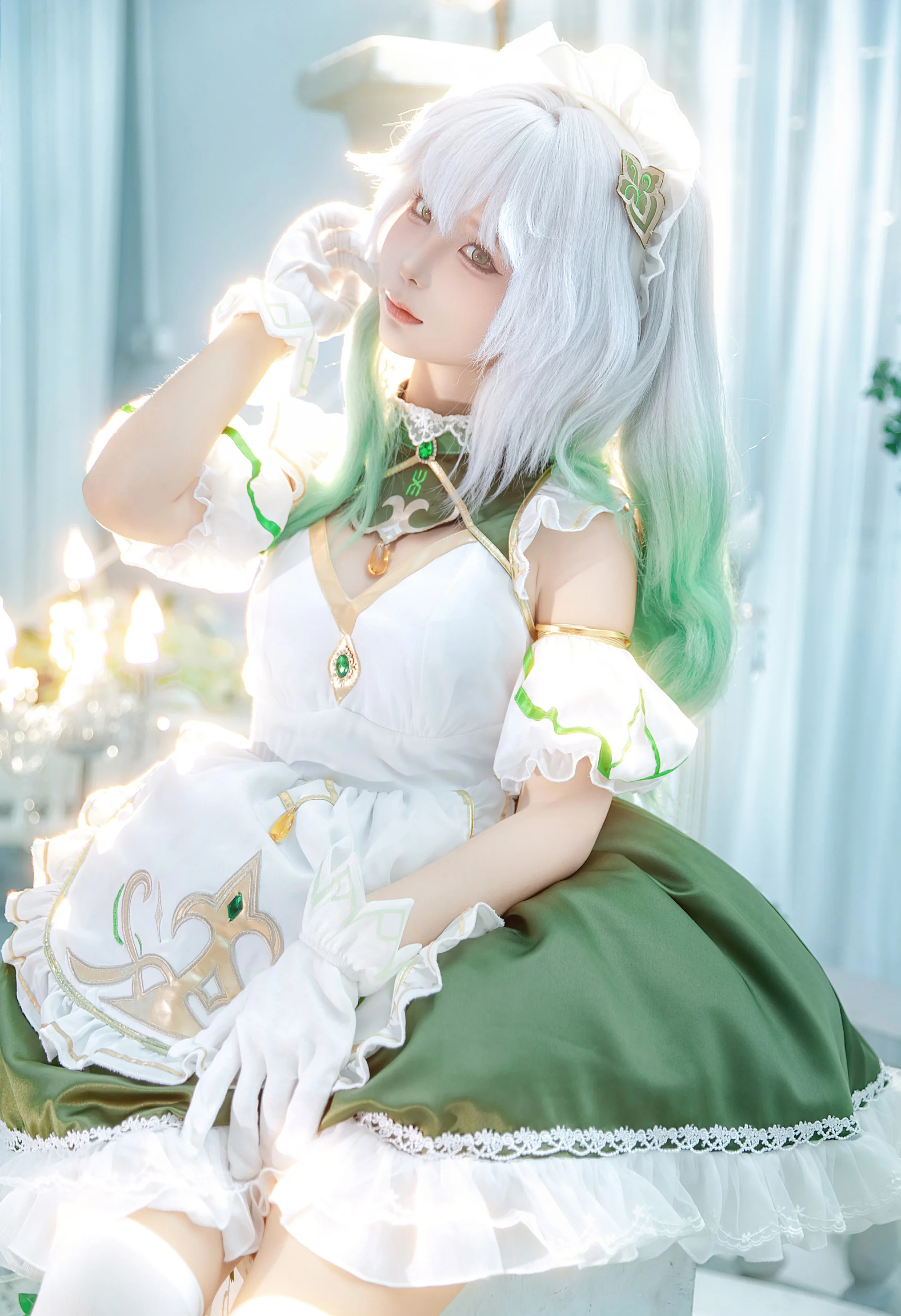 《原神》草神 女仆COS写真