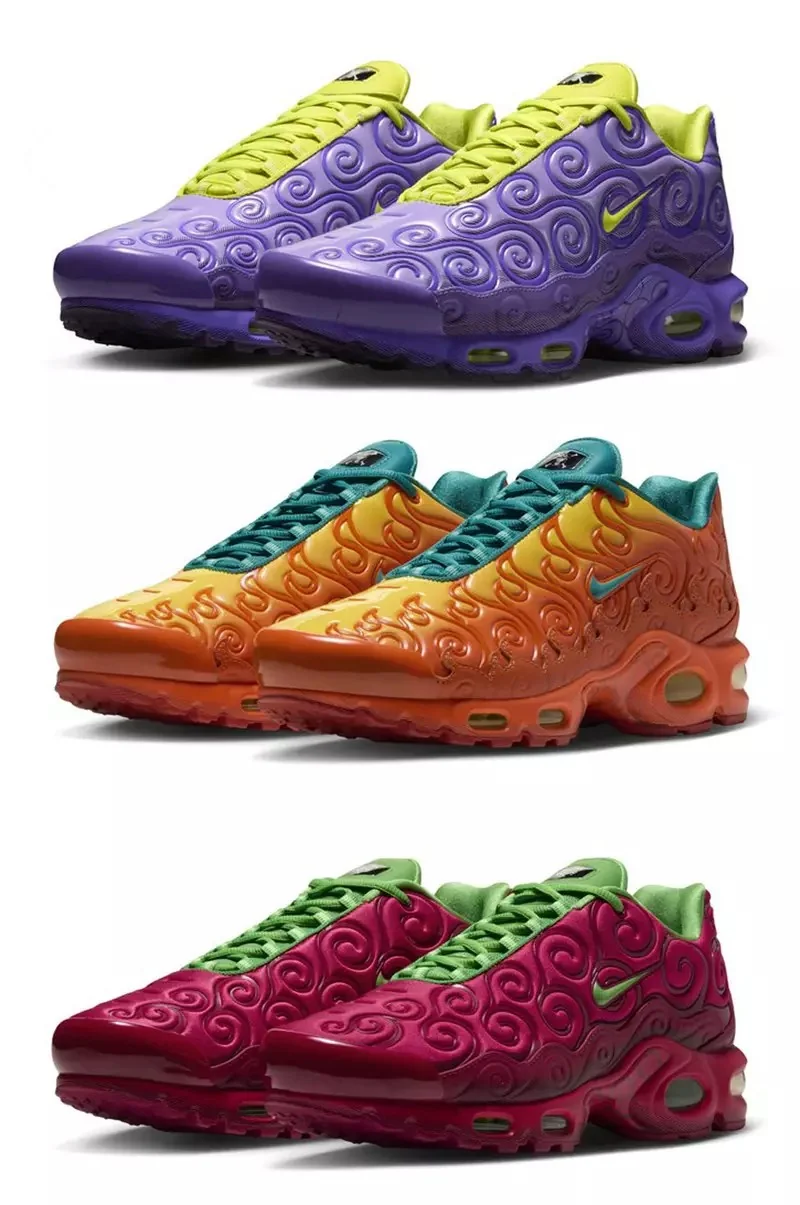 強強聯手《NIKE×ONE PIECE》合作推出以「惡魔果實」為主題造型的「Air Max Plus」系列新鞋｜高清图片集