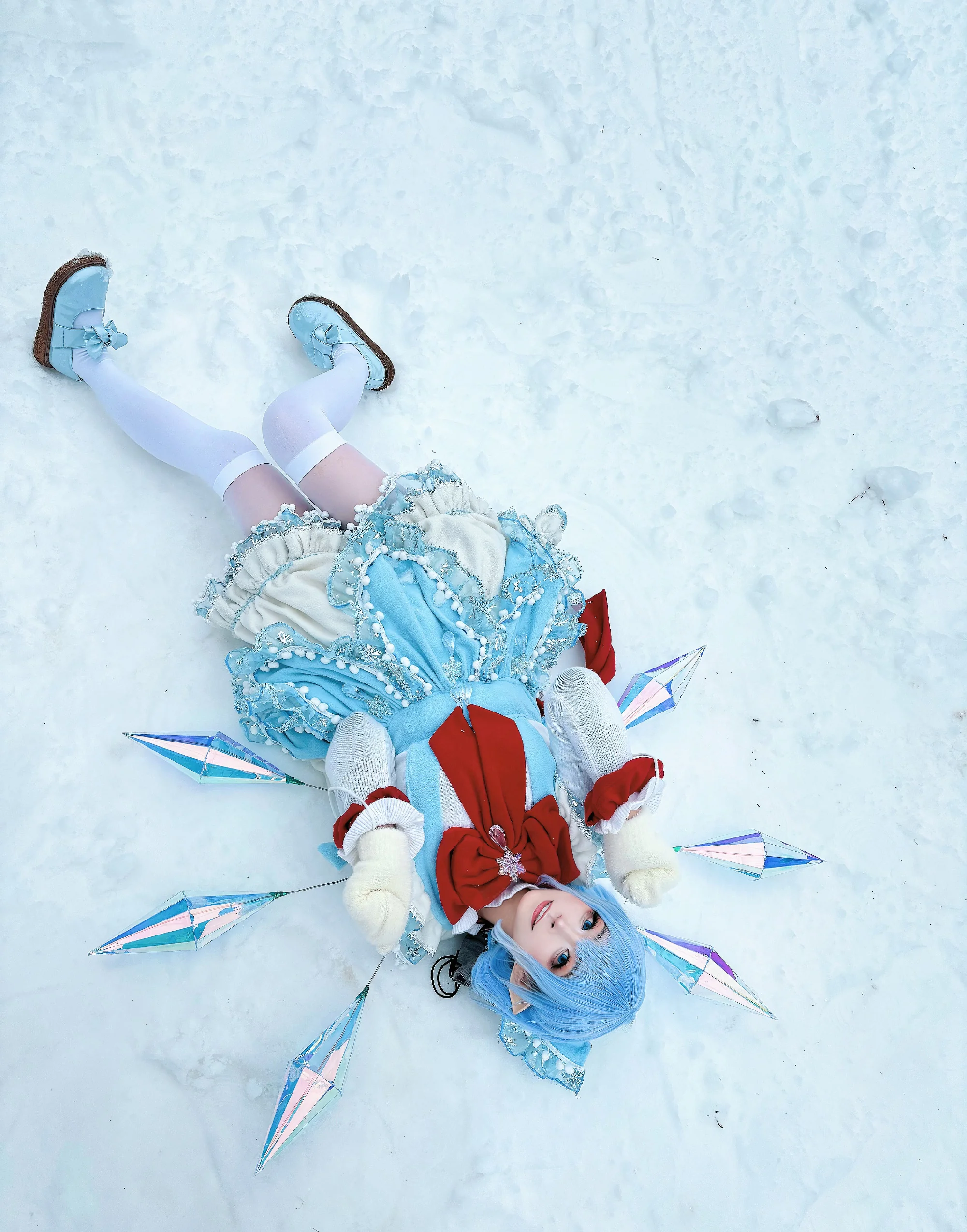 《东方project》琪露诺COS写真