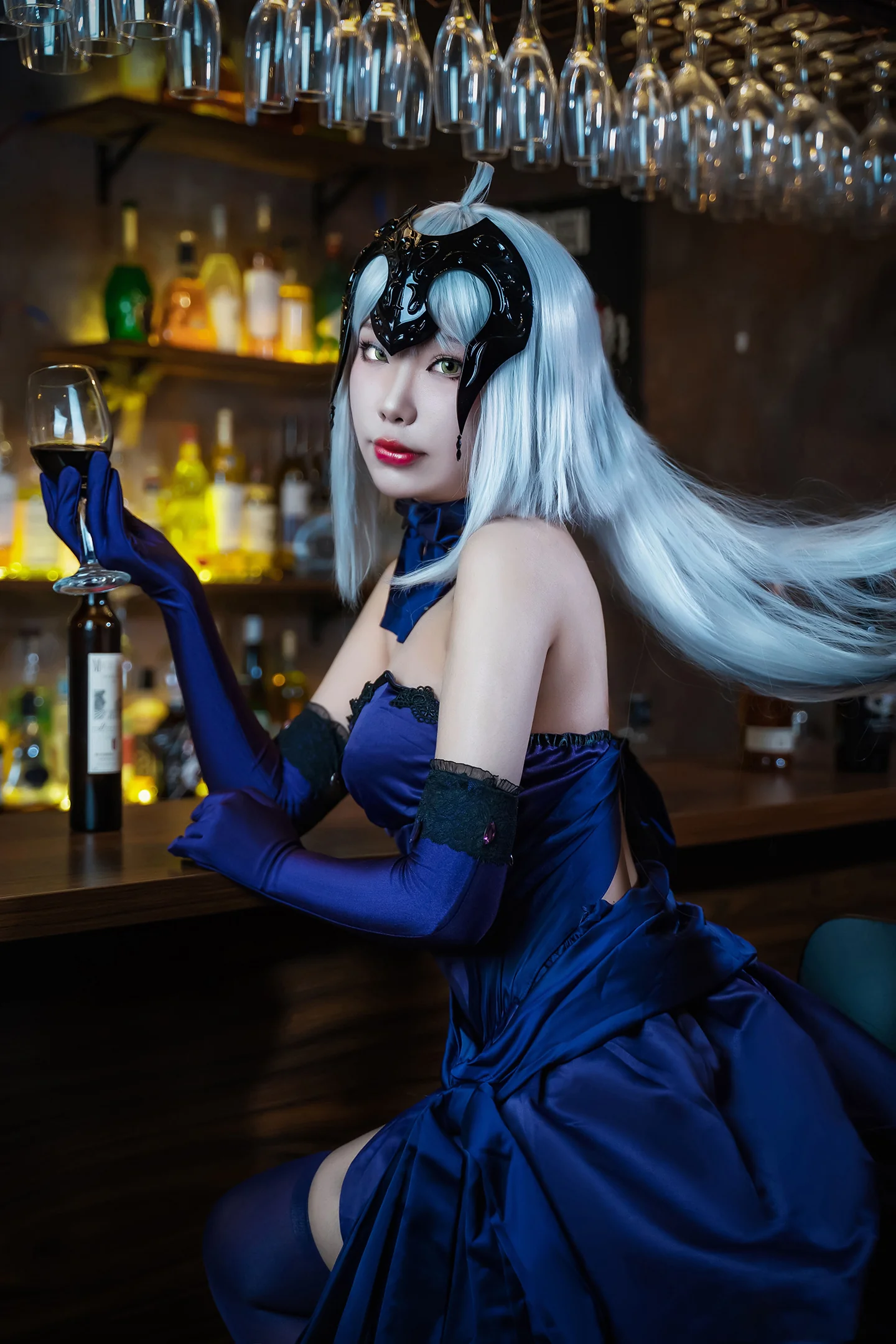 《Fate/Grand Order》黑贞德COS写真