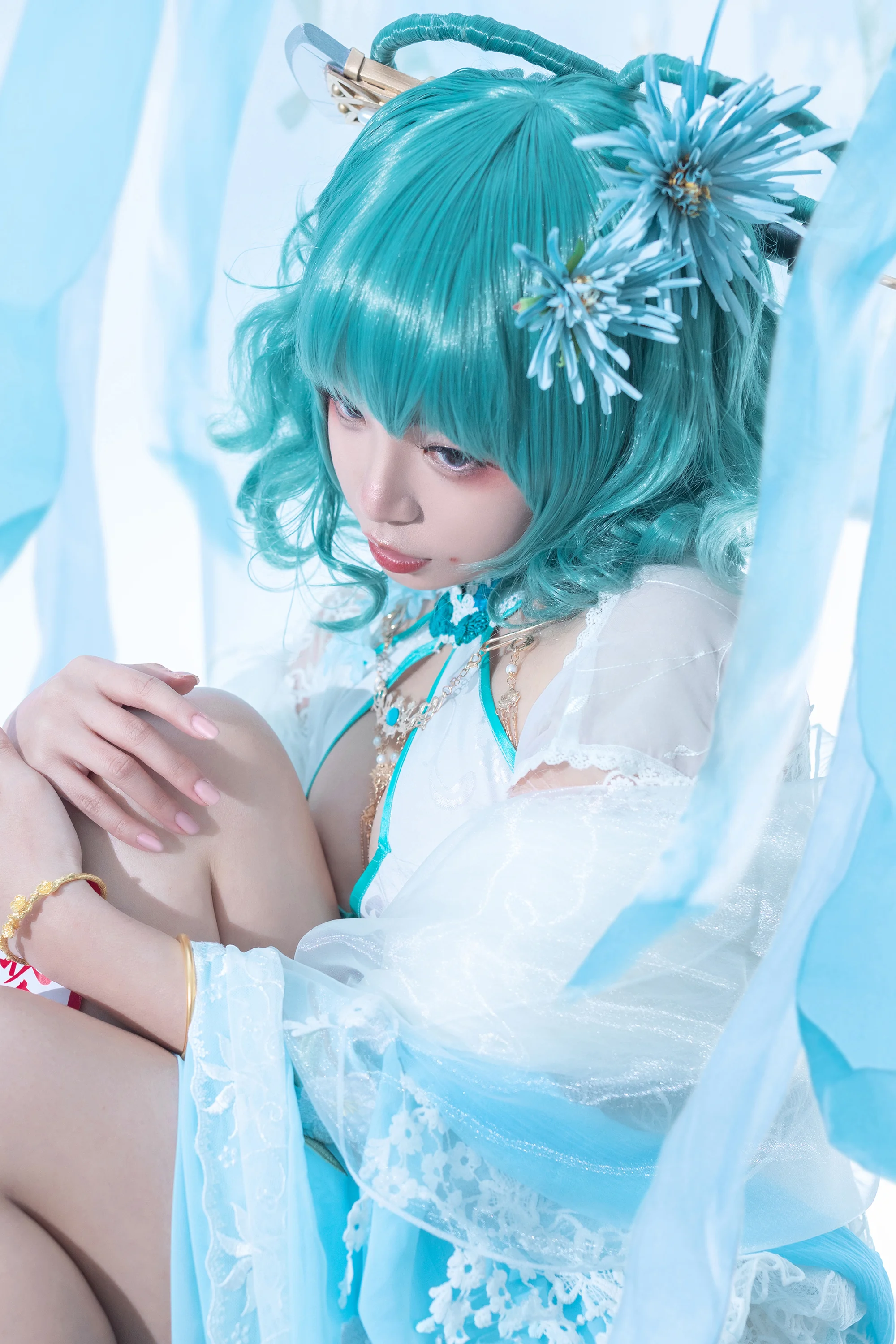 《东方Project》霍青娥 邪仙COS写真