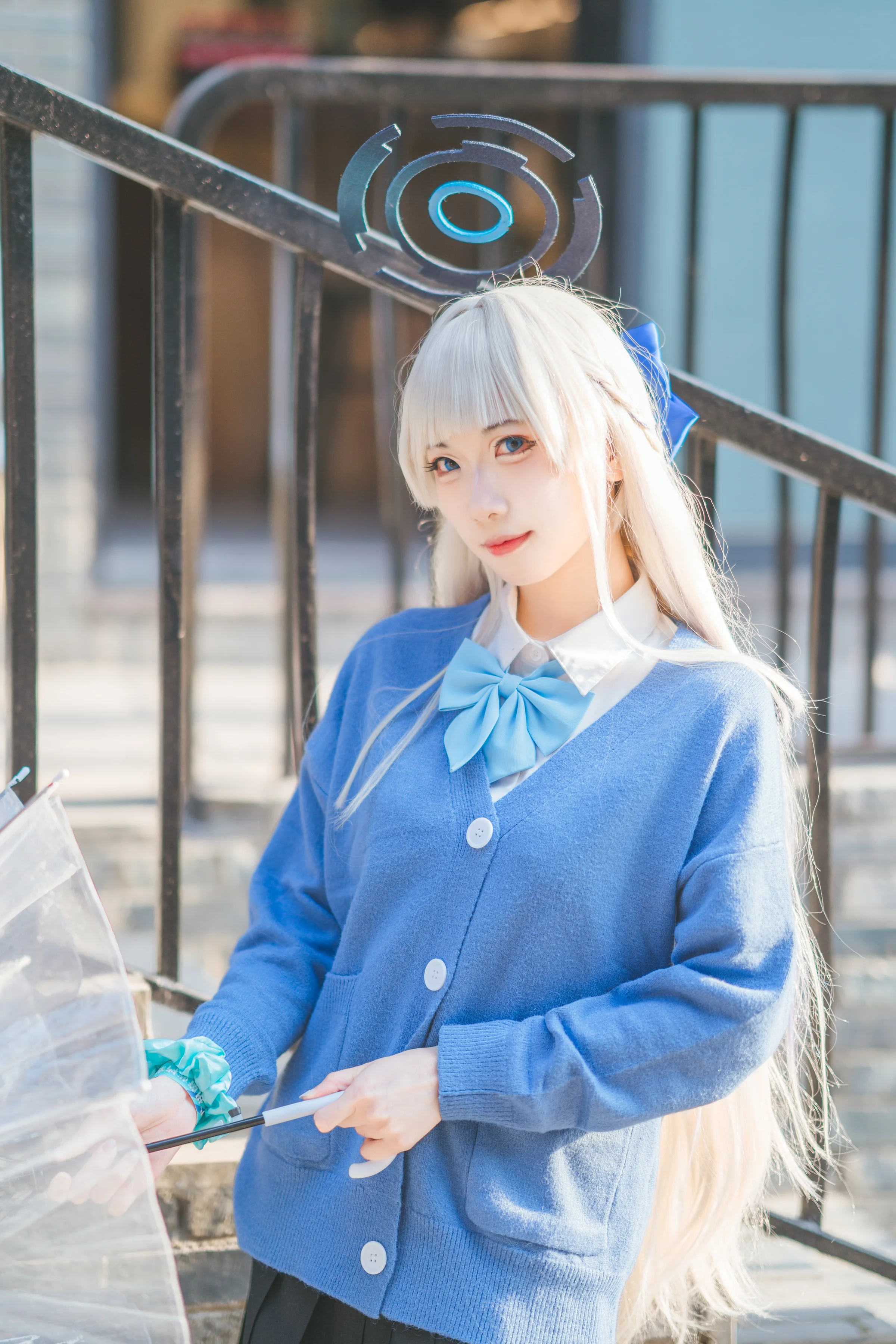《碧蓝档案#》toki制服COS写真