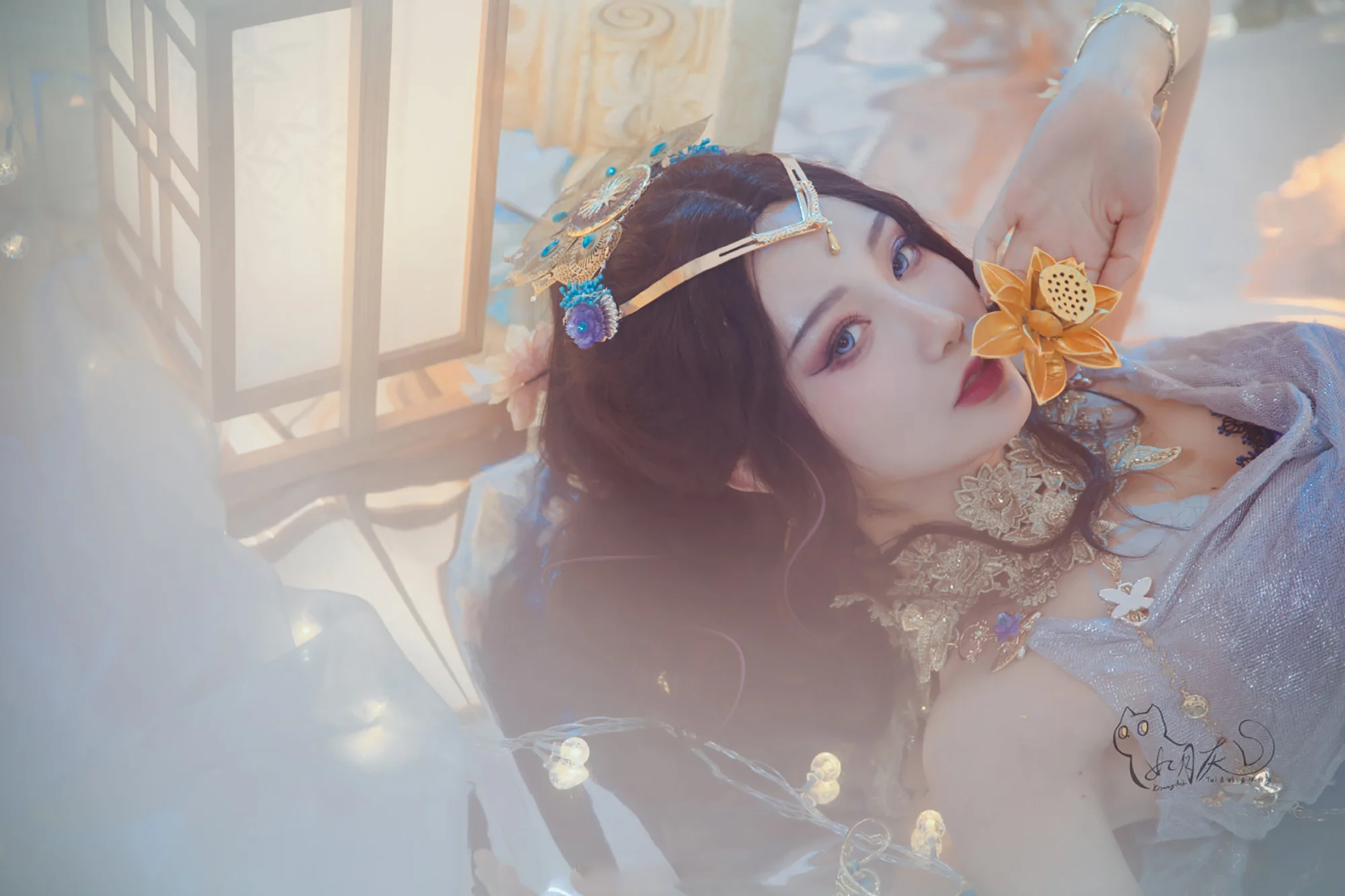 《永劫无间》迦南花无痕COS写真