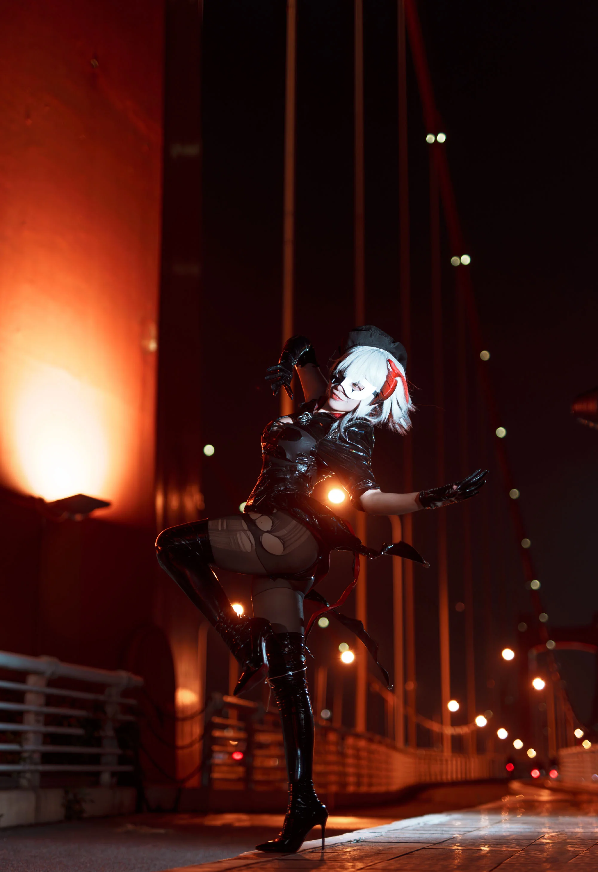 《明日方舟》W怪盗 COS写真