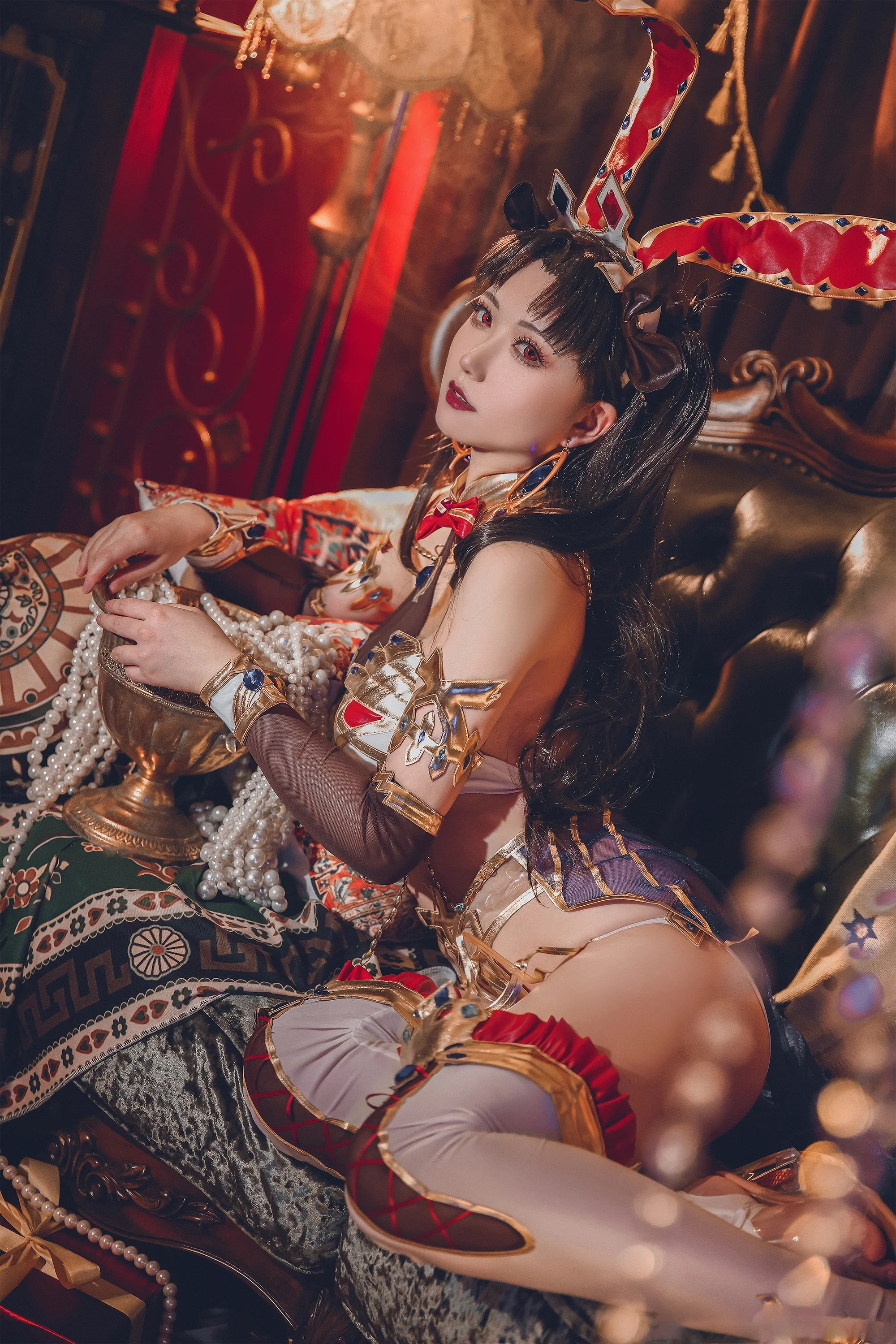 《FGO》伊什塔尔•兔女郎同人COS写真