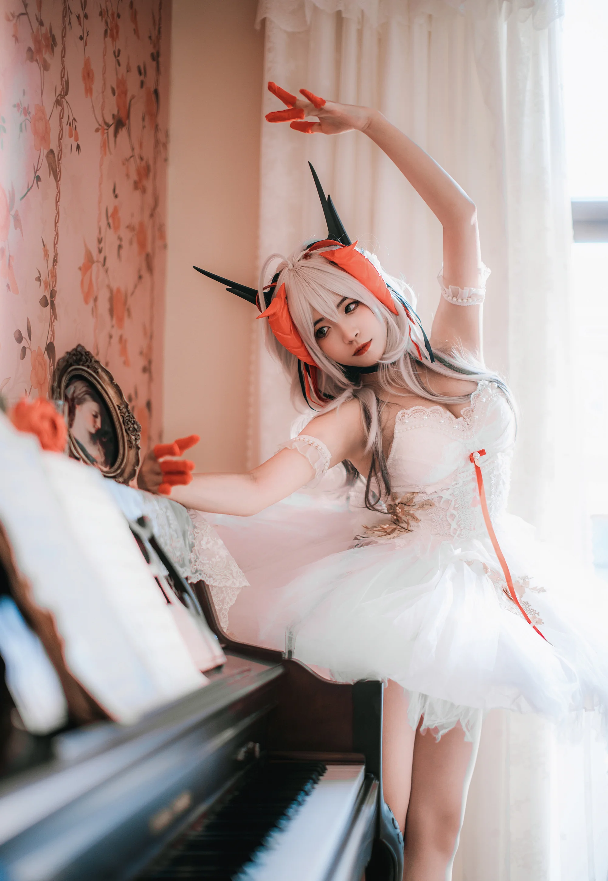 《明日方舟》 伊内丝芭蕾COS写真