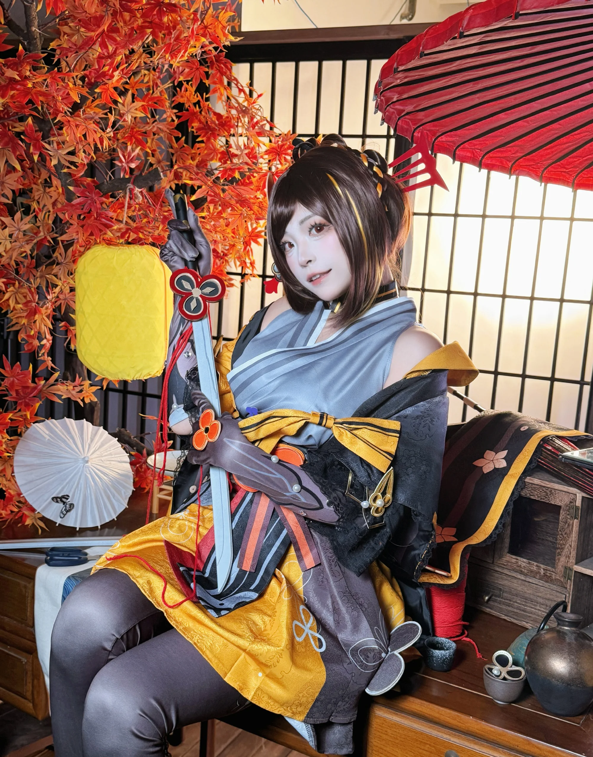 《原神》千织COS写真
